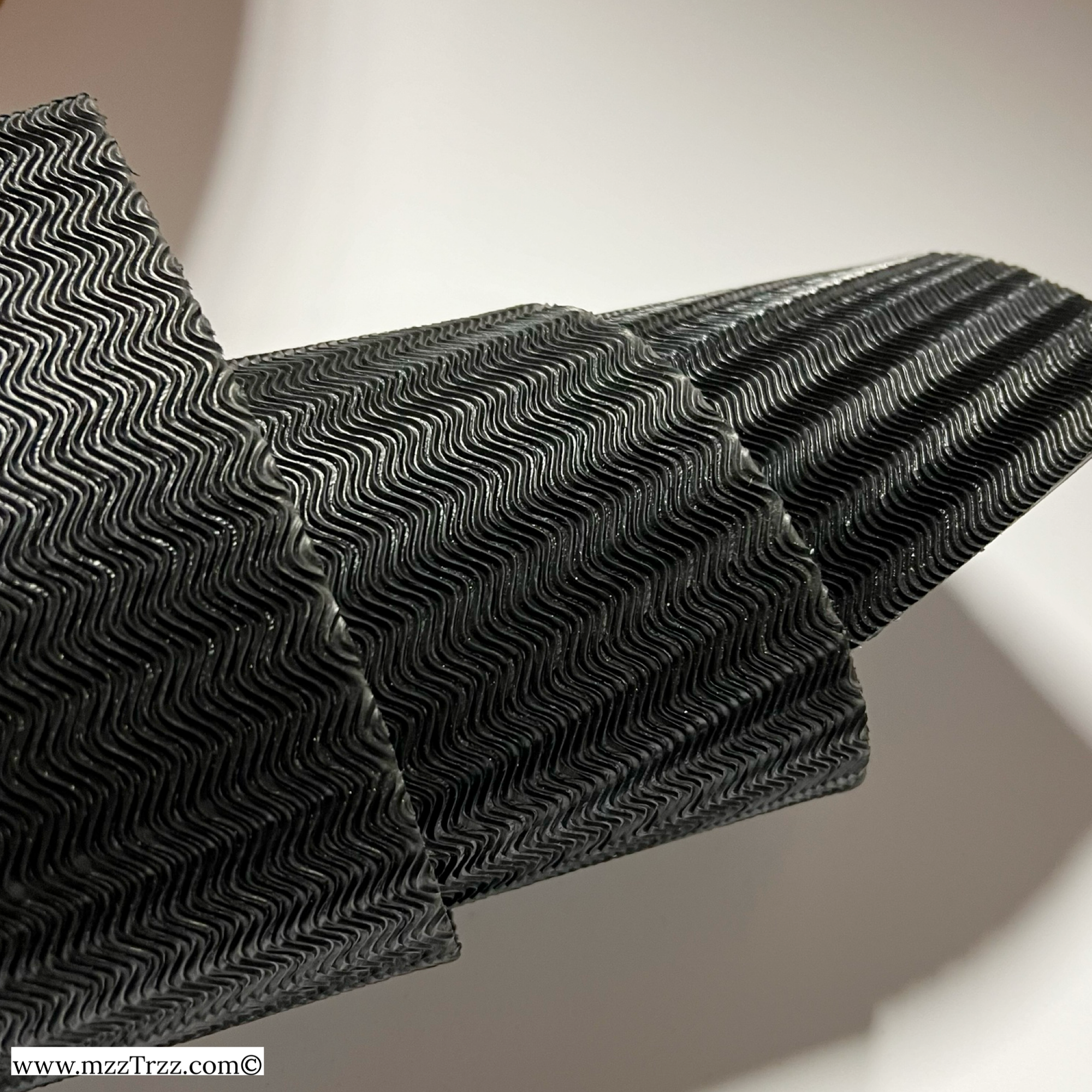 SolTech Wavy Rib Black Outsole Sheet