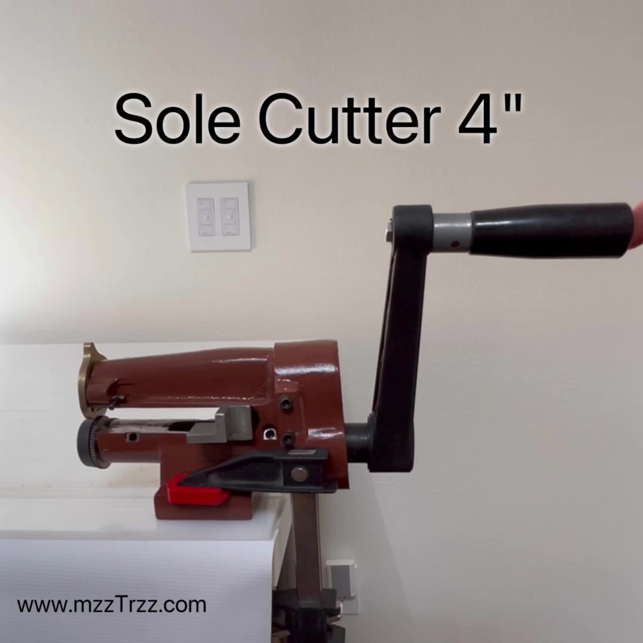 4" Sole Cutter Video