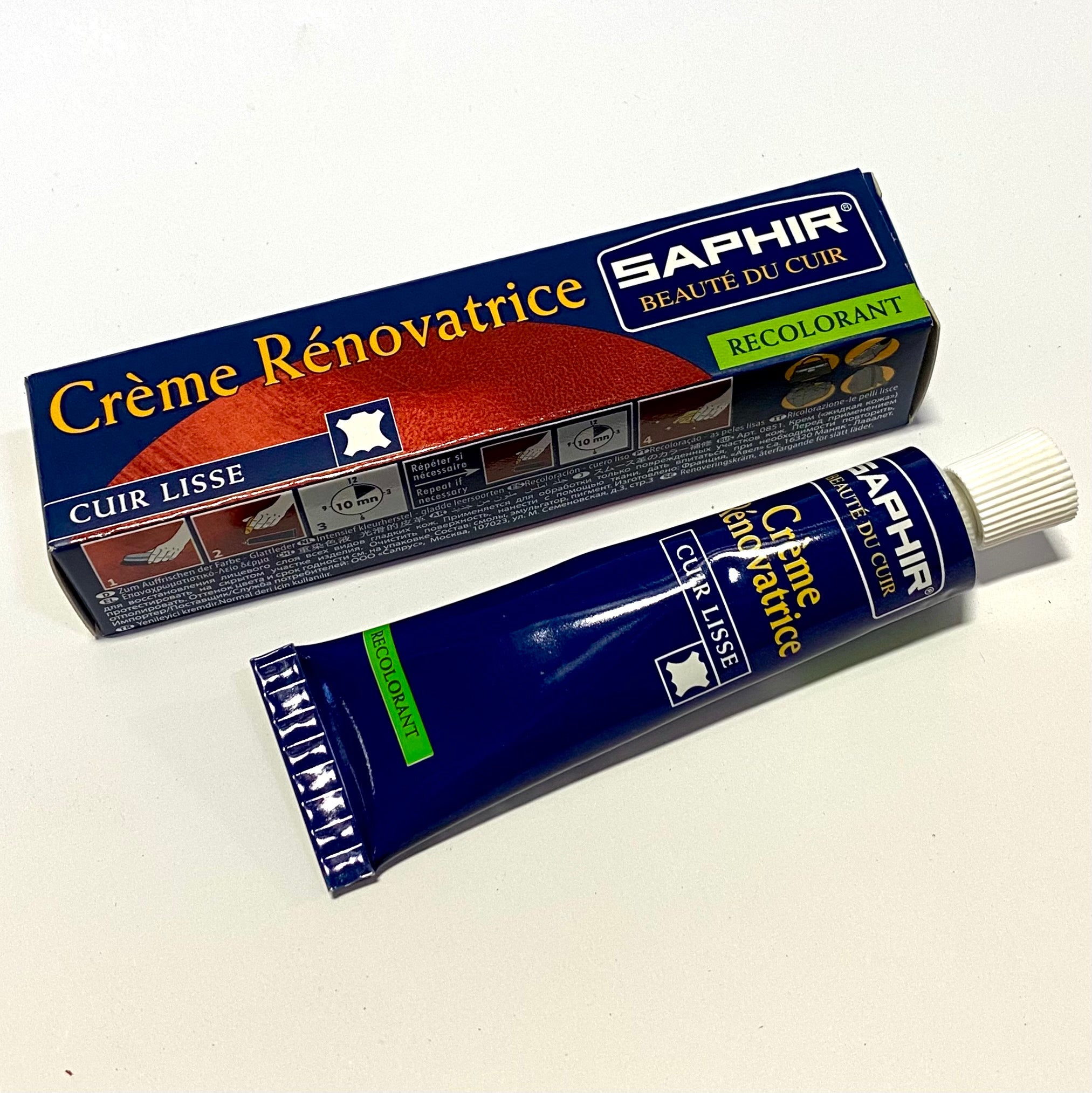Leather Care Saphir Beauté du Cuir Crème Renovatrice – mzz T