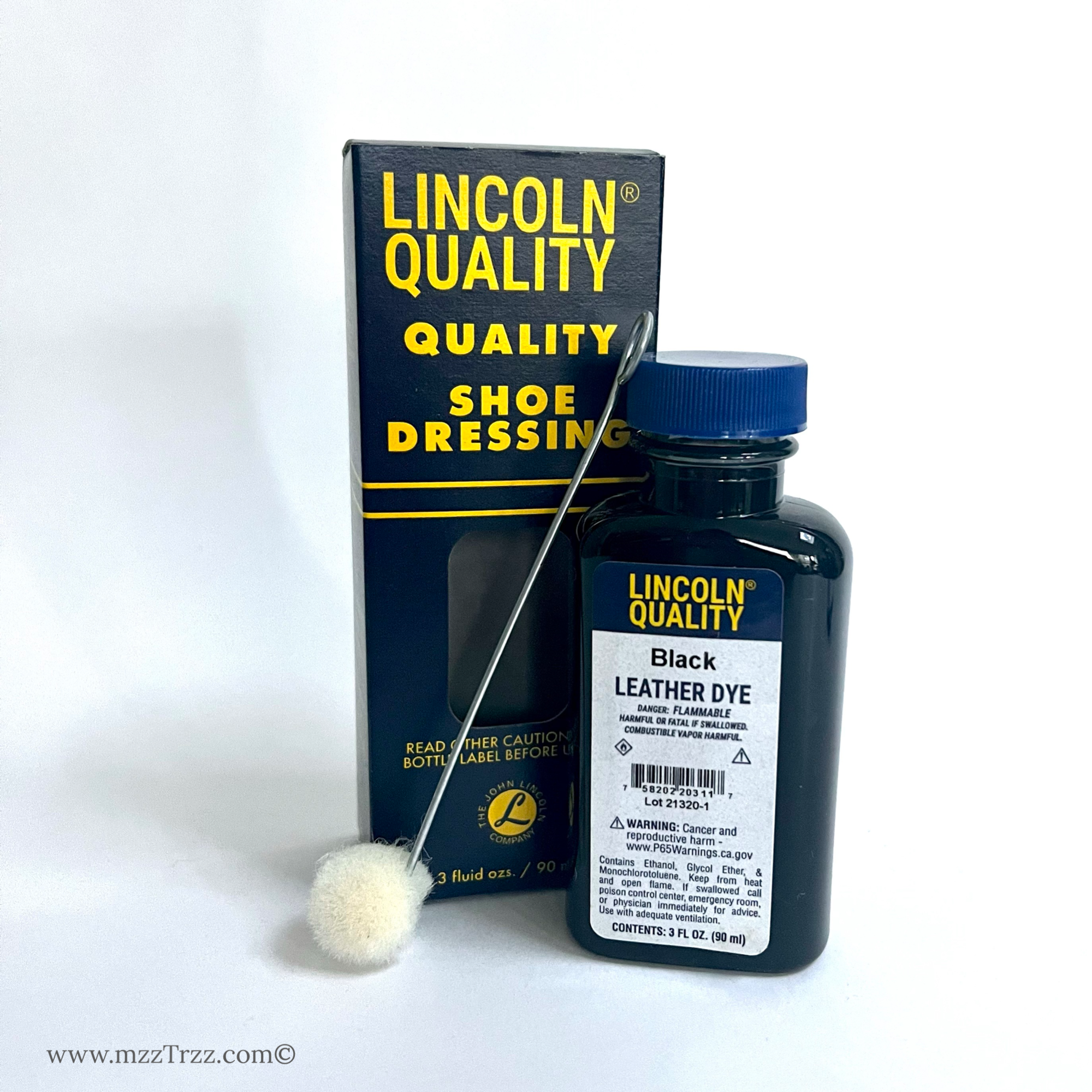 Leather Care - Lincoln - Leather Dye – mzz T rzz Shoemaking Materials