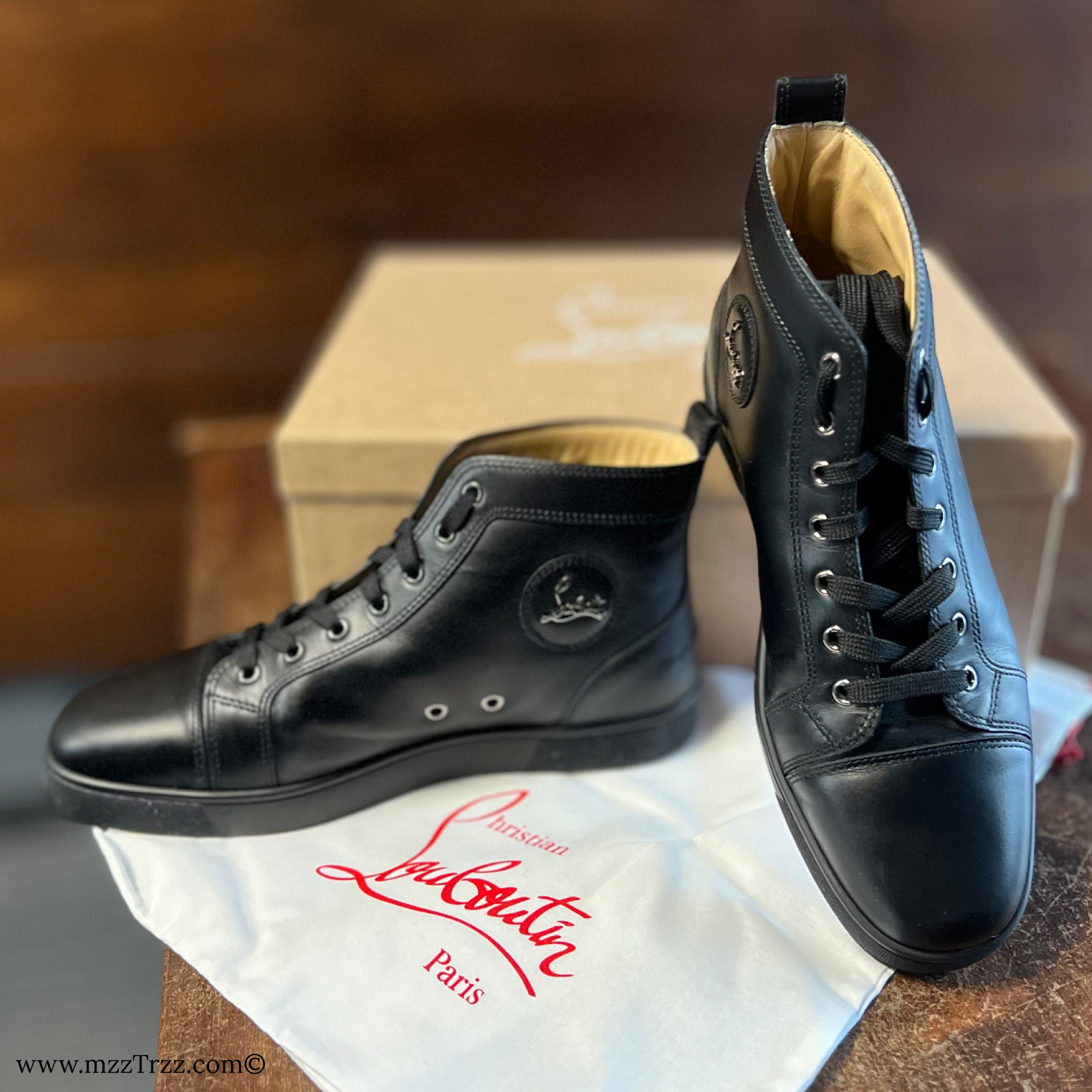 Shoes - Men’s - Christian Louboutin - Louis High Top Sneaker - EU43