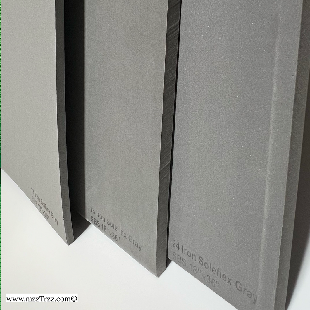 Shoemaking - SoleTech - Foam - Soleflex SBS Firm EVA - Grey