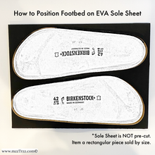 Load image into Gallery viewer, Shoemaking - Birkenstock - Authentic EVA Sole Sheet - By the Size
