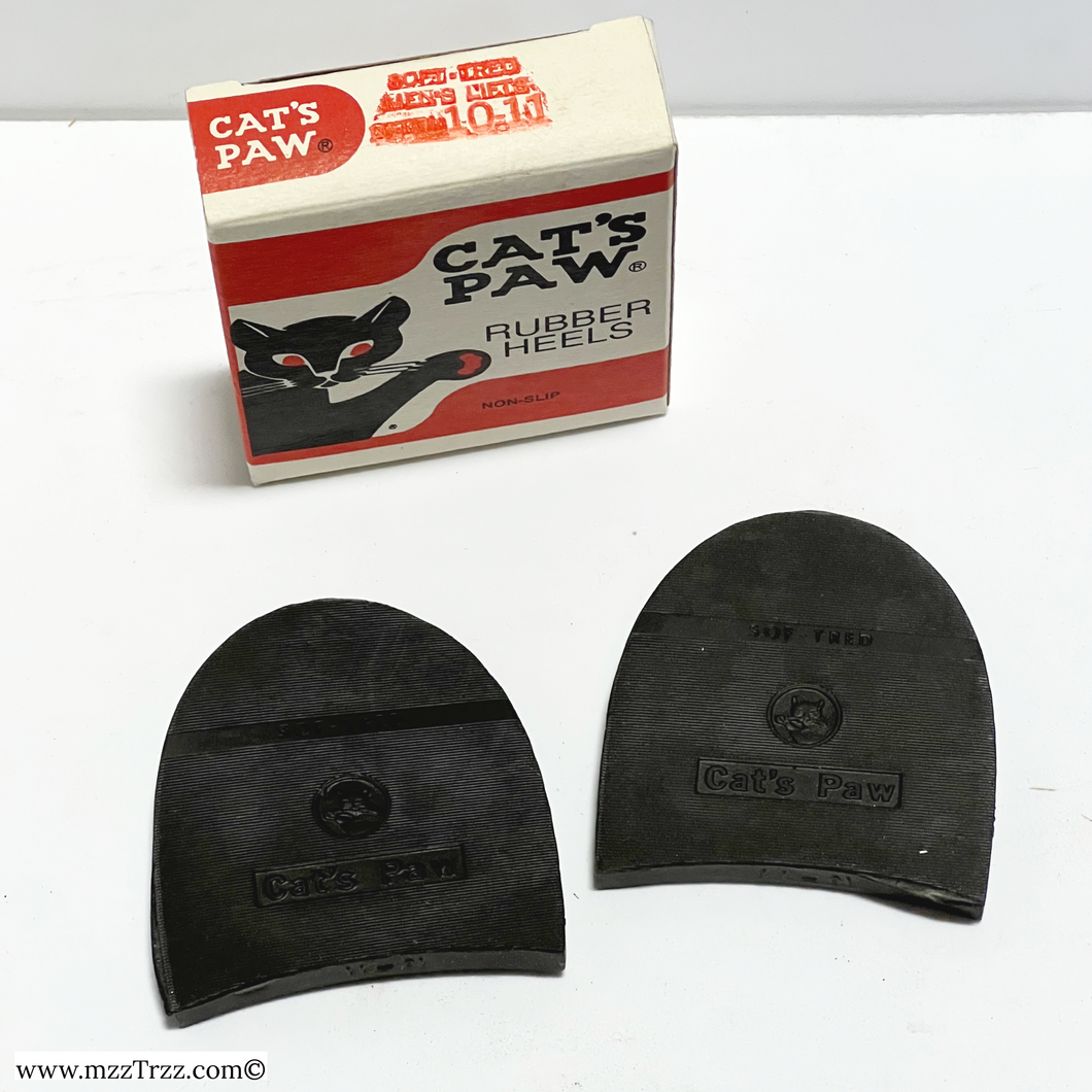 Shoemaking - Cat's Paw - Black Soft Tred Lift w/ Box