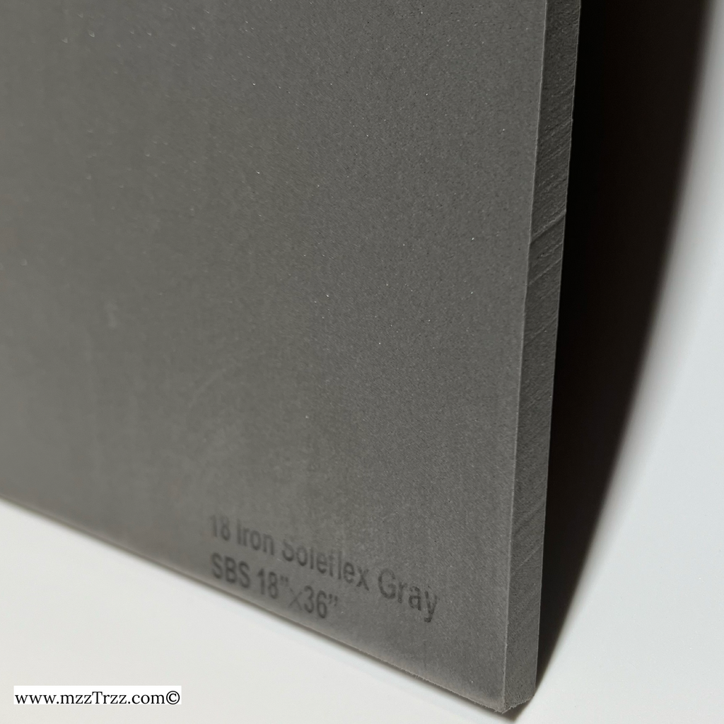 Cortex Soletech Shoemaking - SoleTech - Foam - Soleflex SBS Firm EVA - Grey – mzz T rzz ...