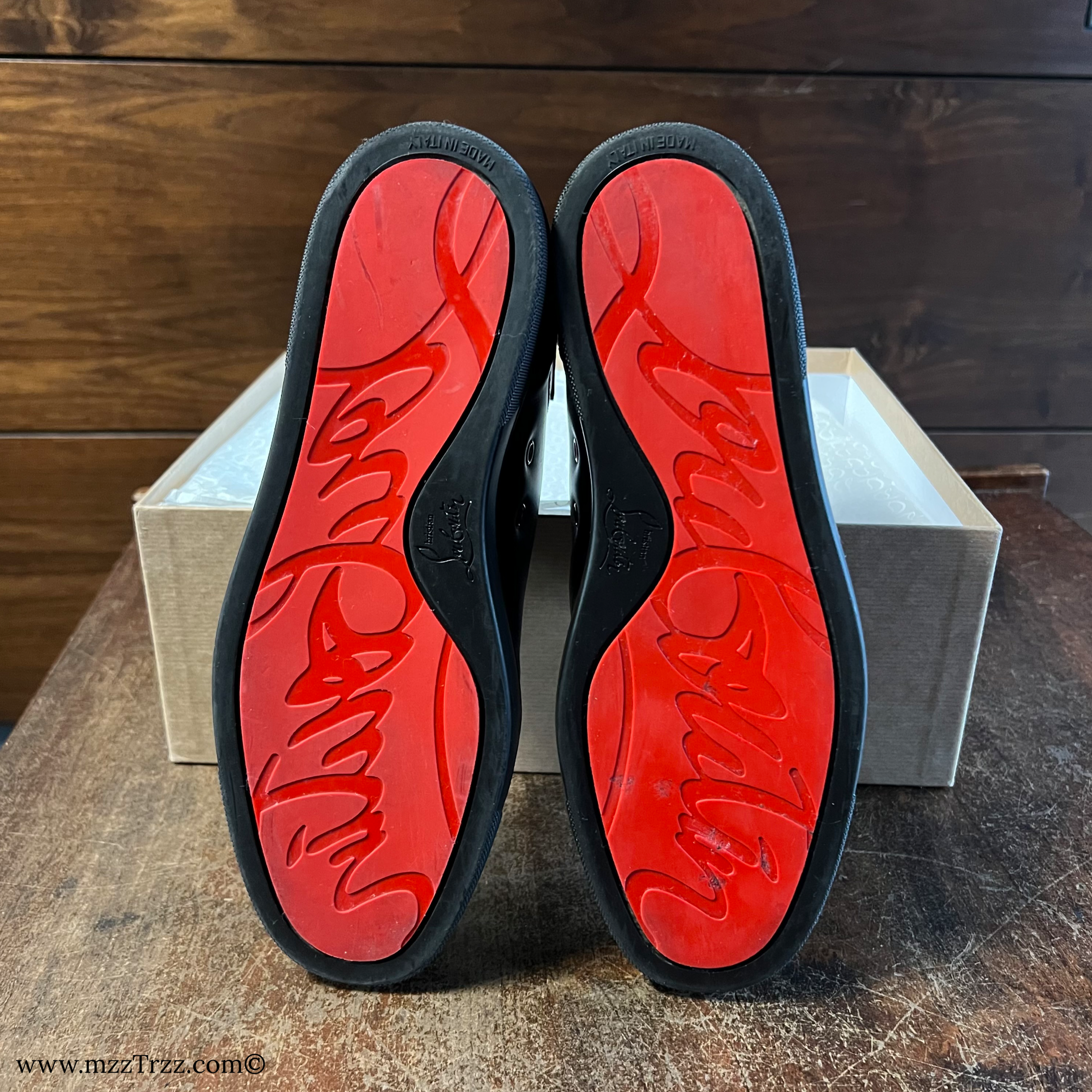 Shoes - Men’s - Christian Louboutin - Louis High Top Sneaker - EU43