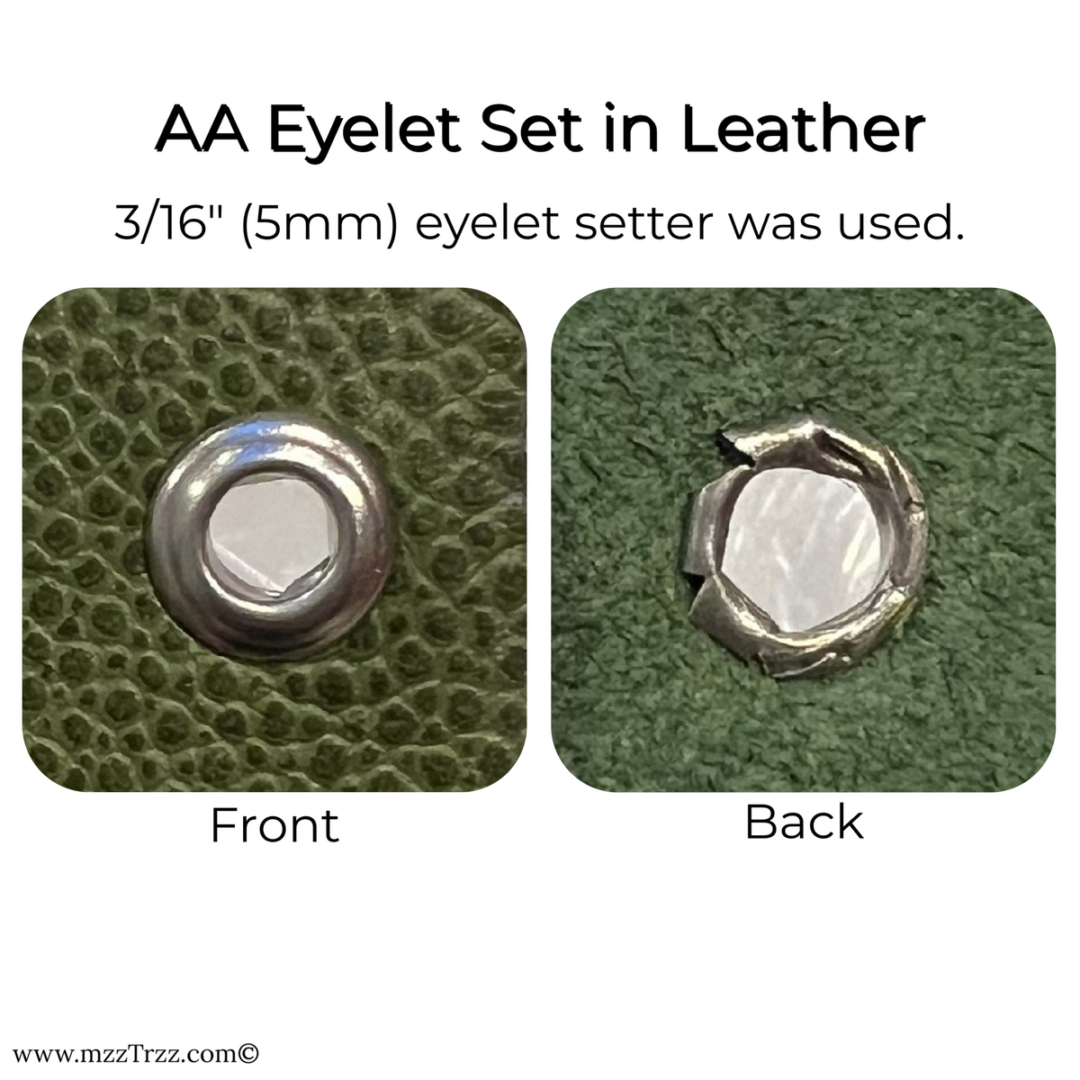 Shoemaking - Component - Eyelets - AA Scored - Plated Finishes – mzz T ...