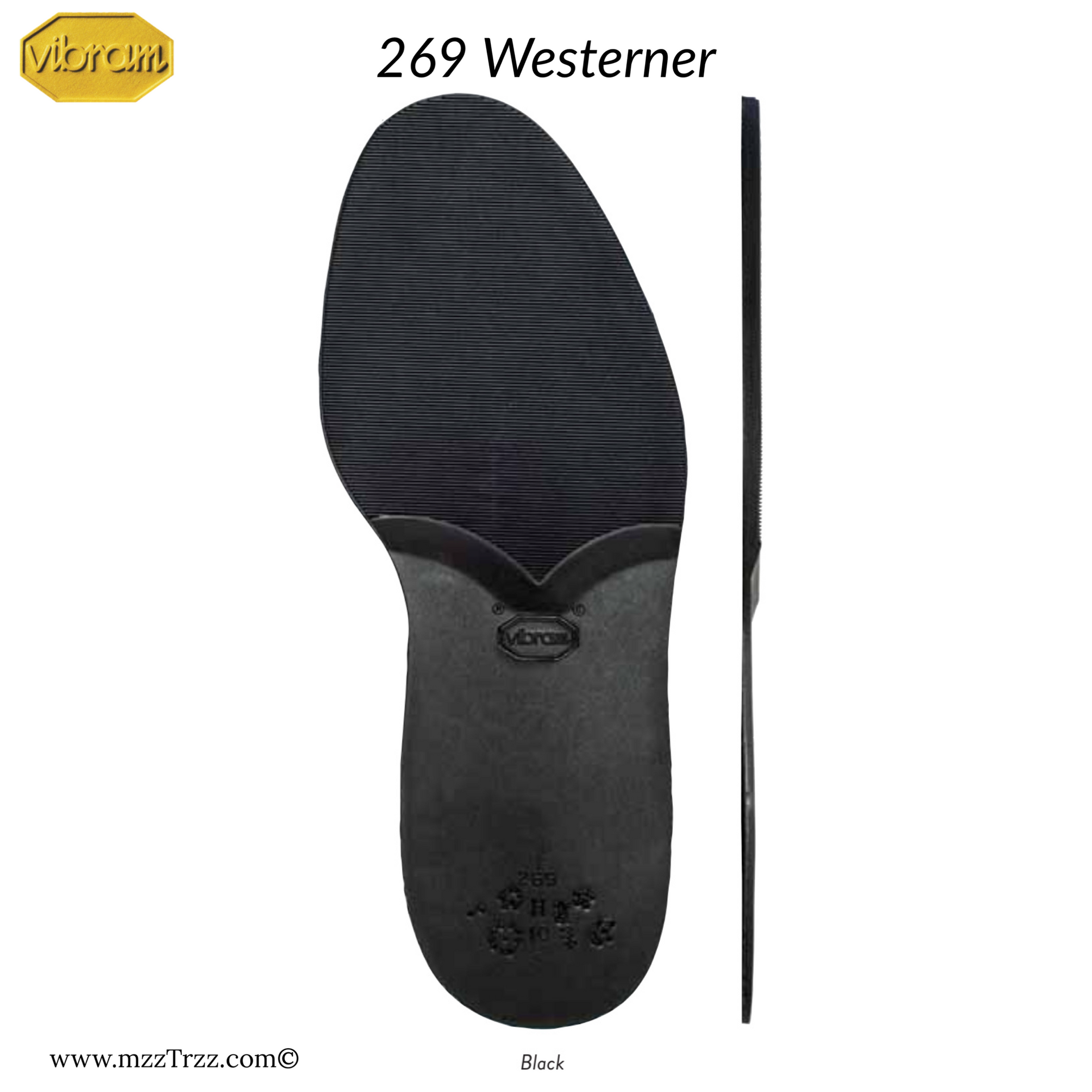 Shoemaking - Vibram - Sole - 269 Westerner – mzz T rzz Shoemaking