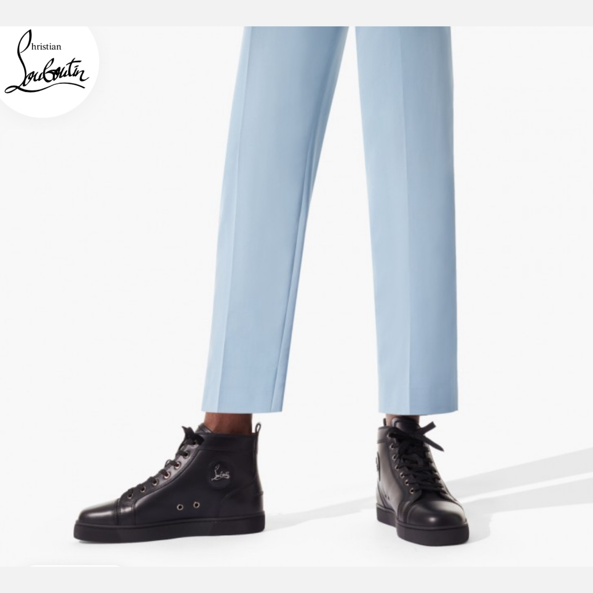 Christian Louboutin Louis High Top Sneaker Demo