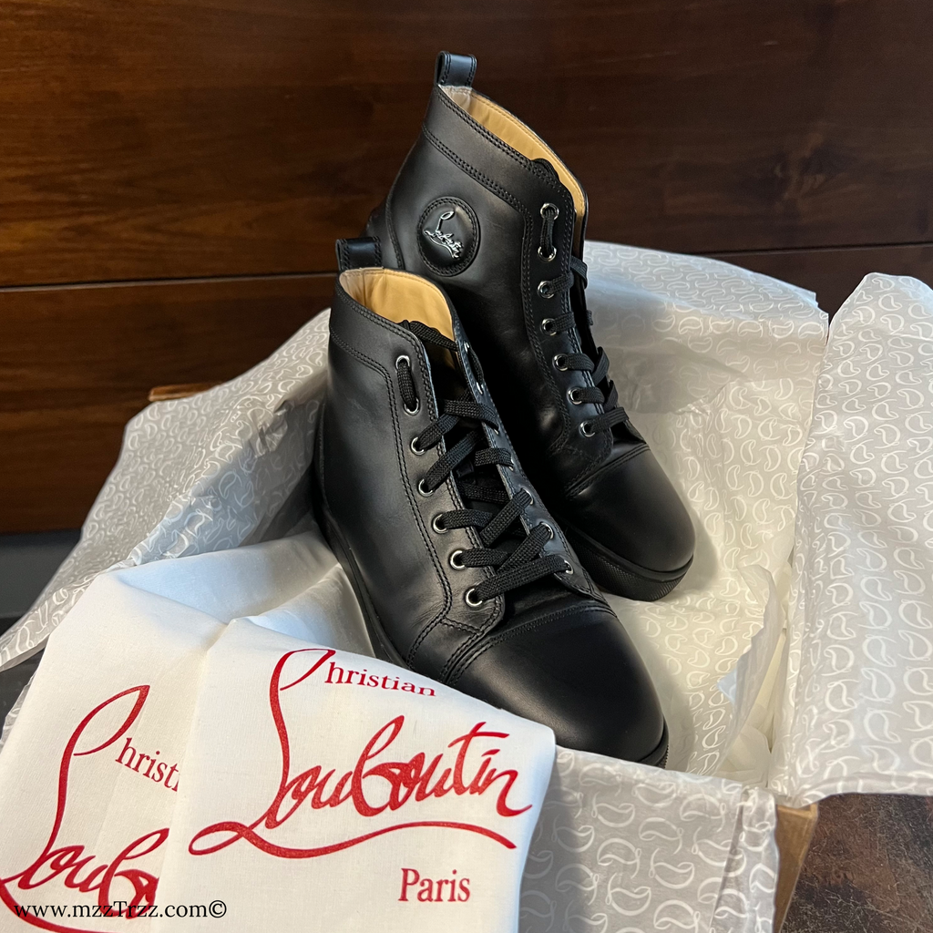 Shoes - Men’s - Christian Louboutin - Louis High Top Sneaker - EU43