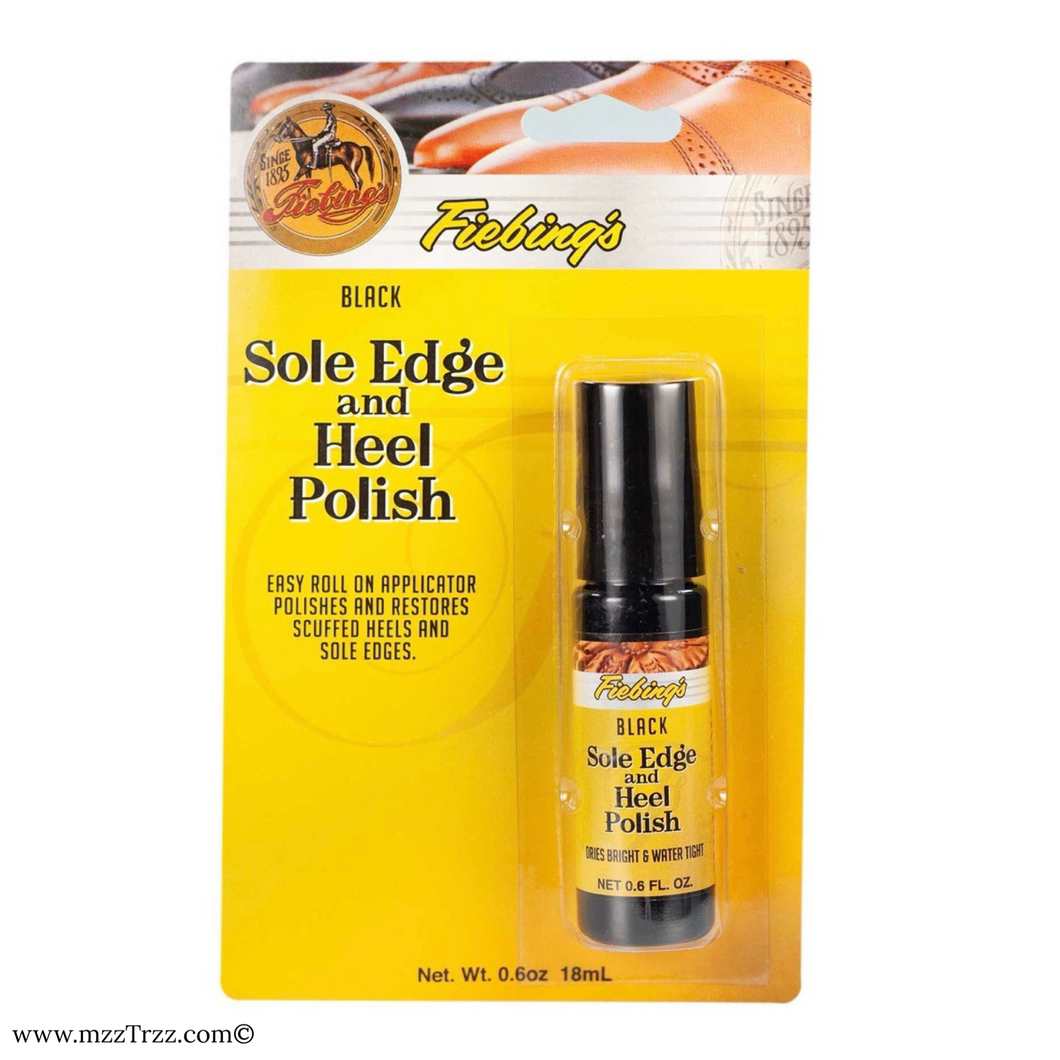 Fiebing's Black Sole Edge & Heel Polish