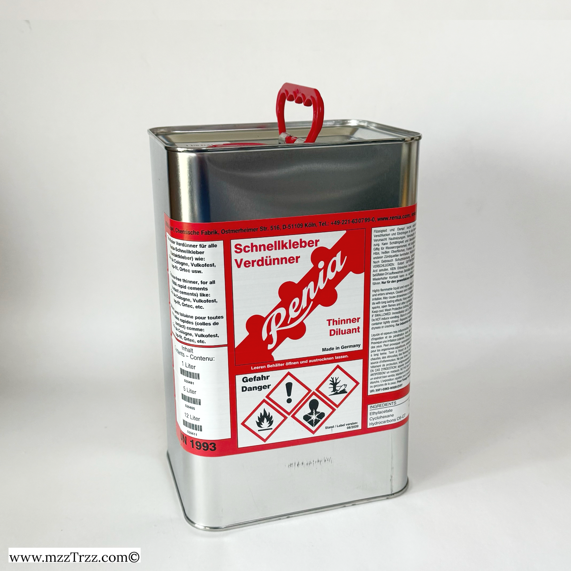 Adhesive - Renia - Thinner - Gallon