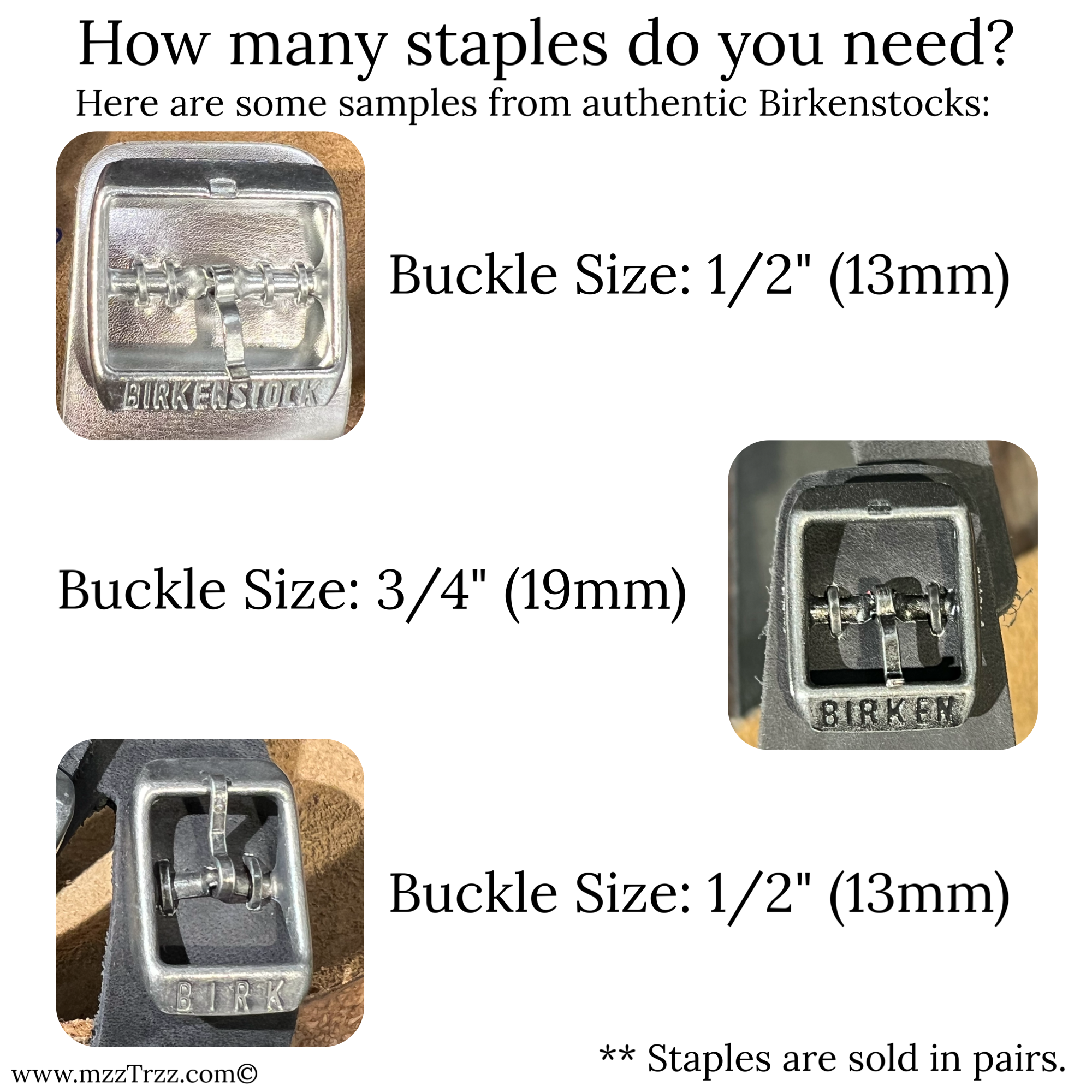 Shoemaking - Birkenstock - Hardware - Industrial Staples