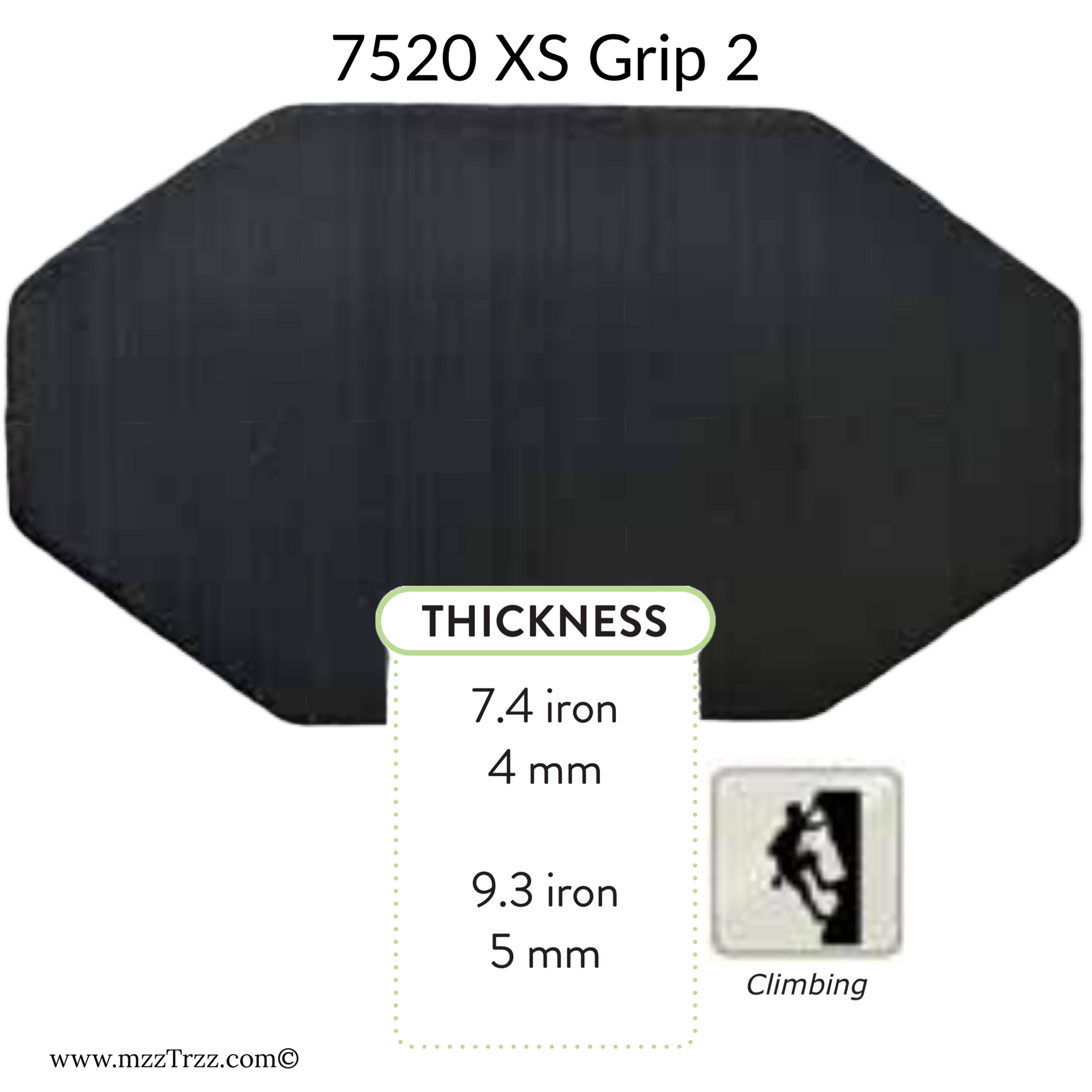 Shoemaking - Vibram - Sheet - Outsole - 7520 XS Grip 2 - Rock