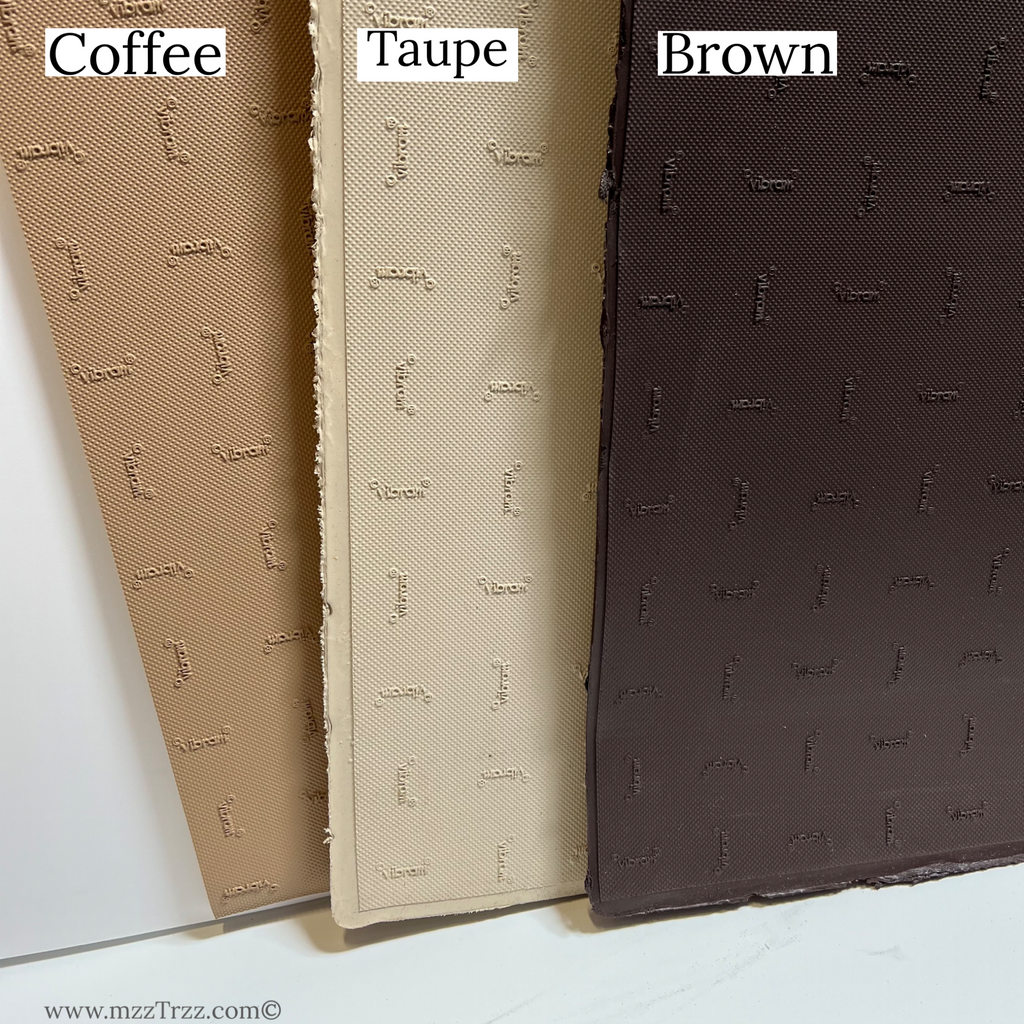 Shoemaking - Vibram - Sheet - Outsole - 8102 Crepe Pyramid - Browns