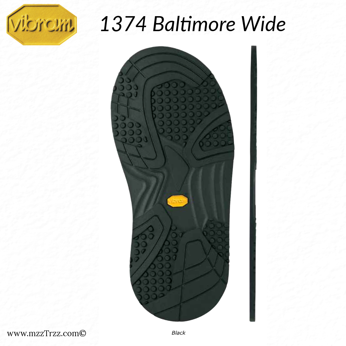 Shoemaking - Vibram - Sole - 1374 Baltimore Wide