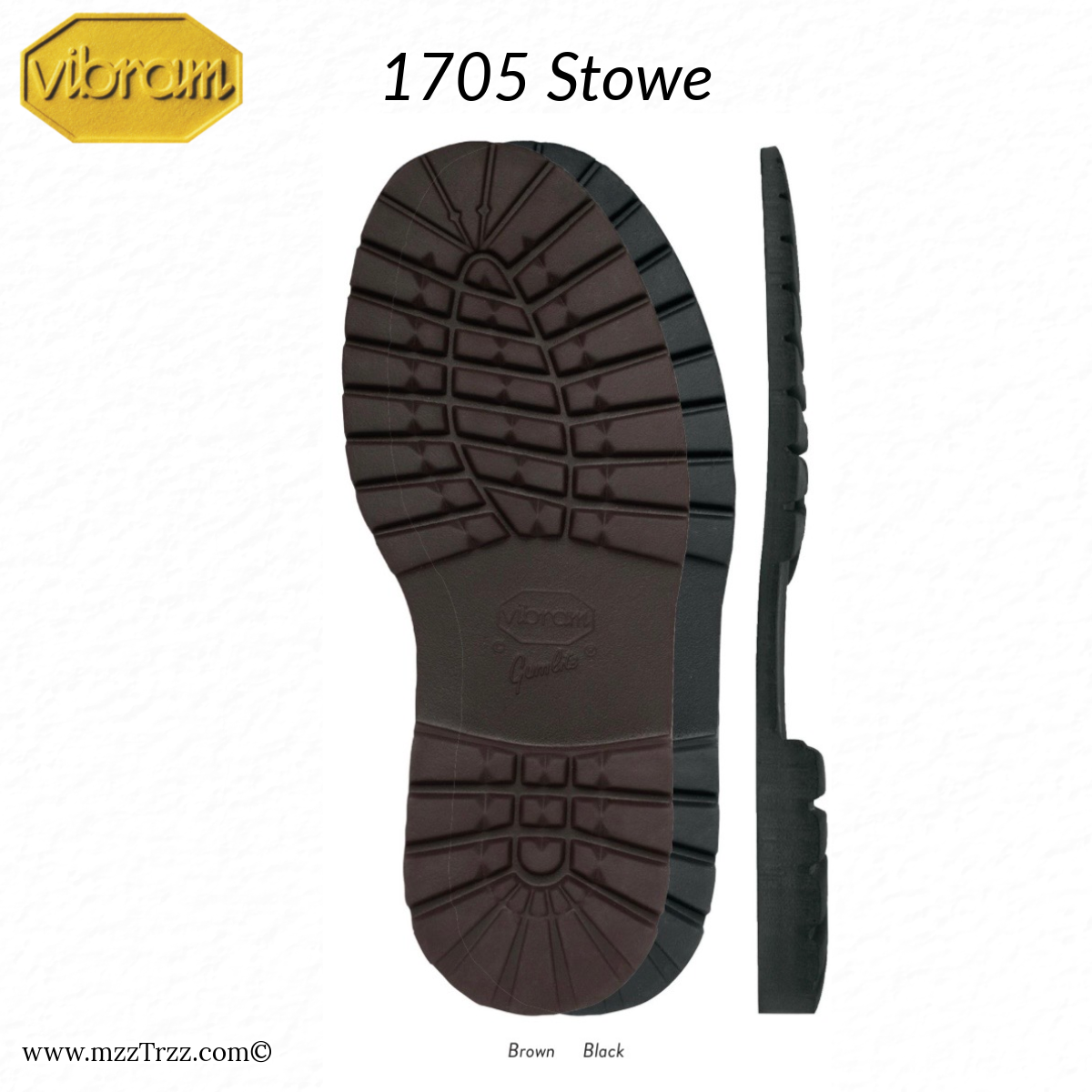 Shoemaking - Vibram - Sole - 1705 - Stowe