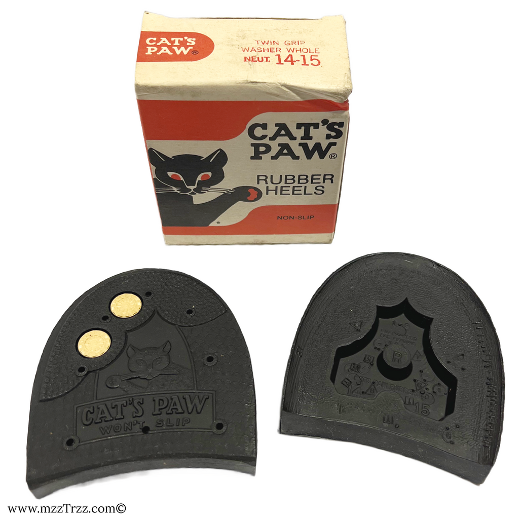 Shoemaking - Cat's Paw - Washer Heel w/ Box