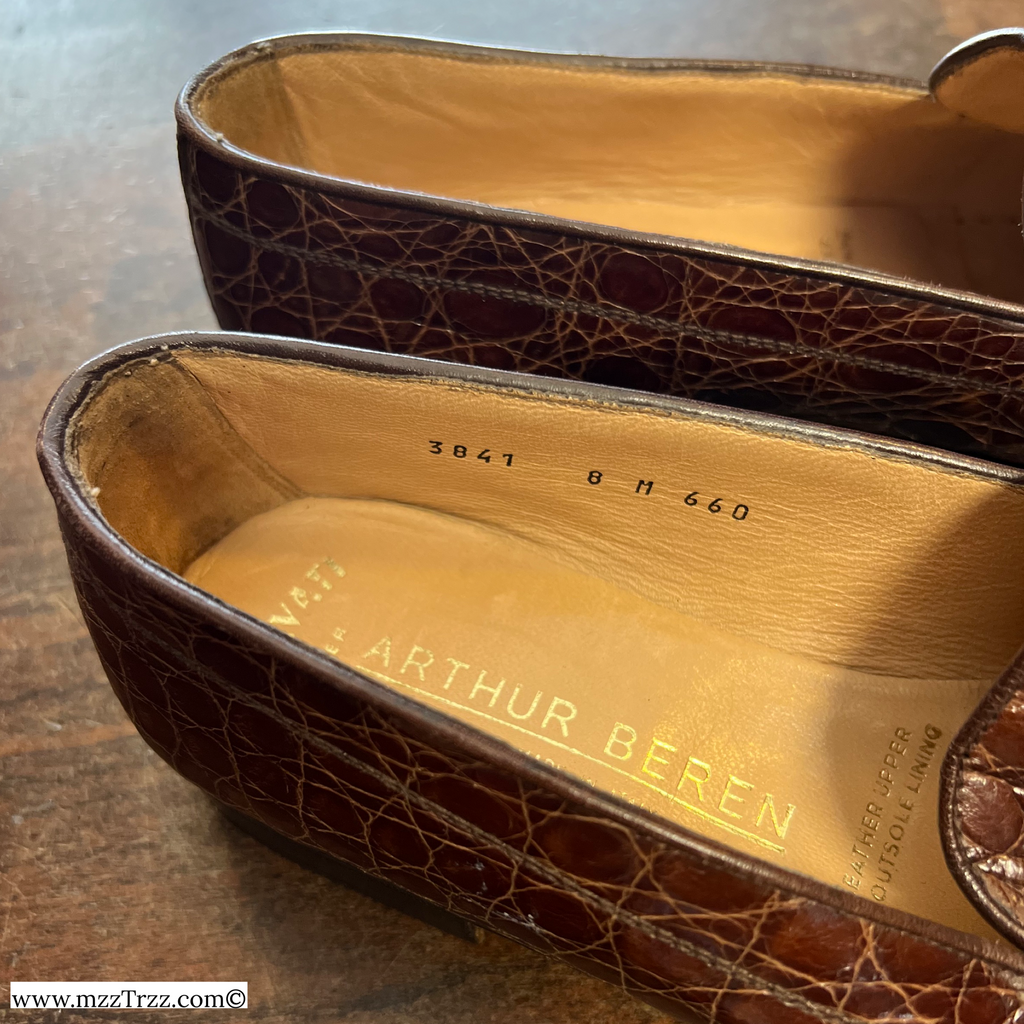 Shoes - Woman’s - Gravati x Arthur Beren - Alligator Loafer - Size: 8M