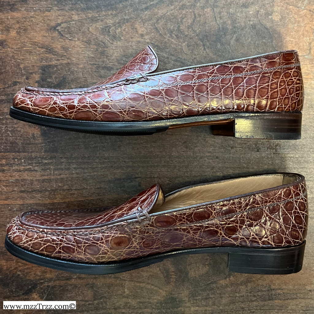 Shoes - Woman’s - Gravati x Arthur Beren - Alligator Loafer - Size: 8M