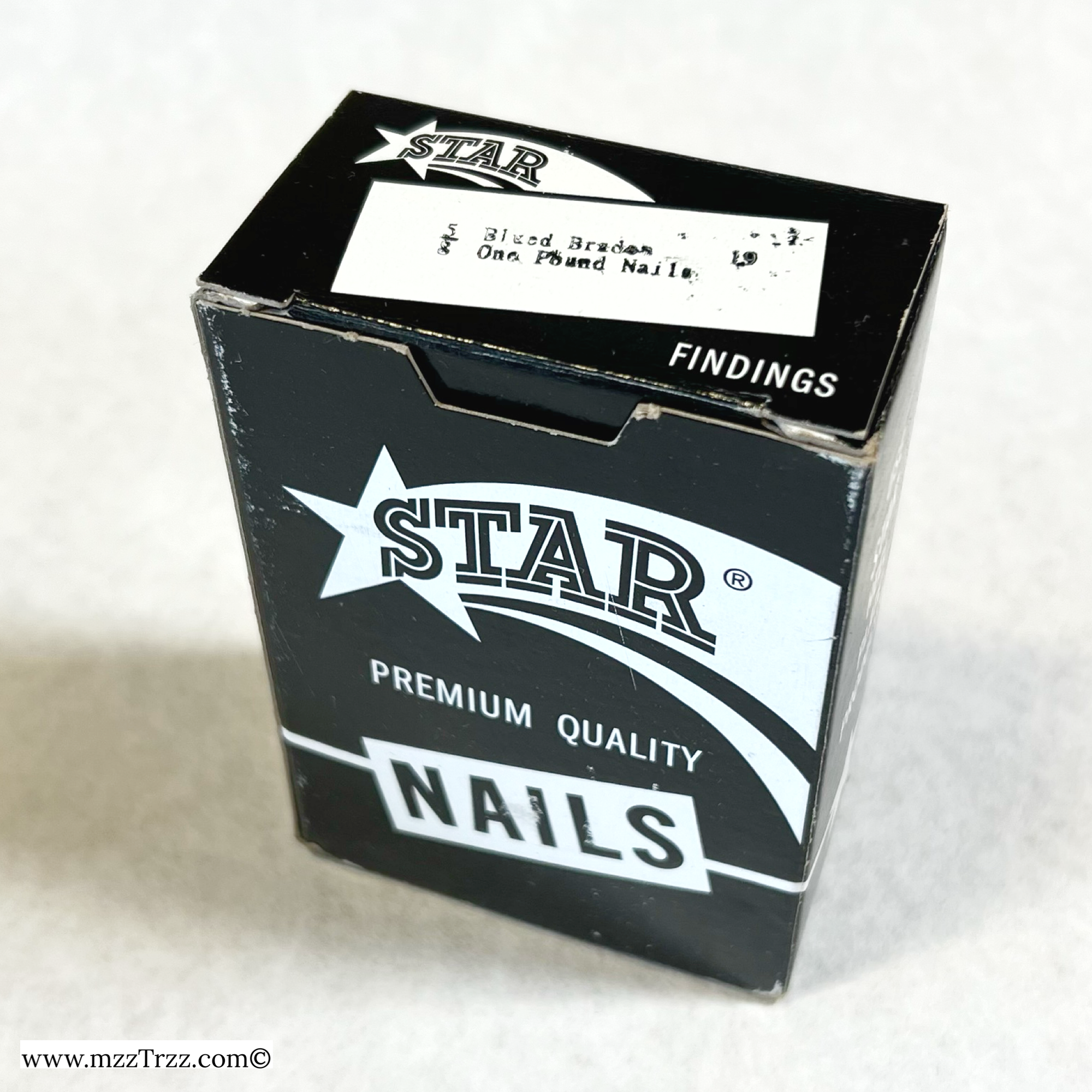 Shoemaking - Nails/Tacks - Top Lift Nail - Blued Wire