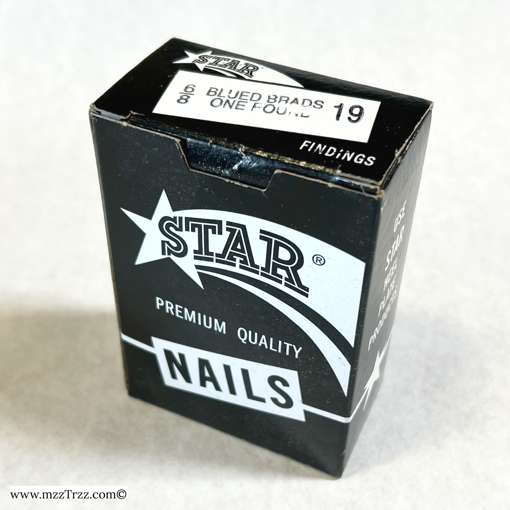 Shoemaking - Nails/Tacks - Top Lift Nail - Blued Wire