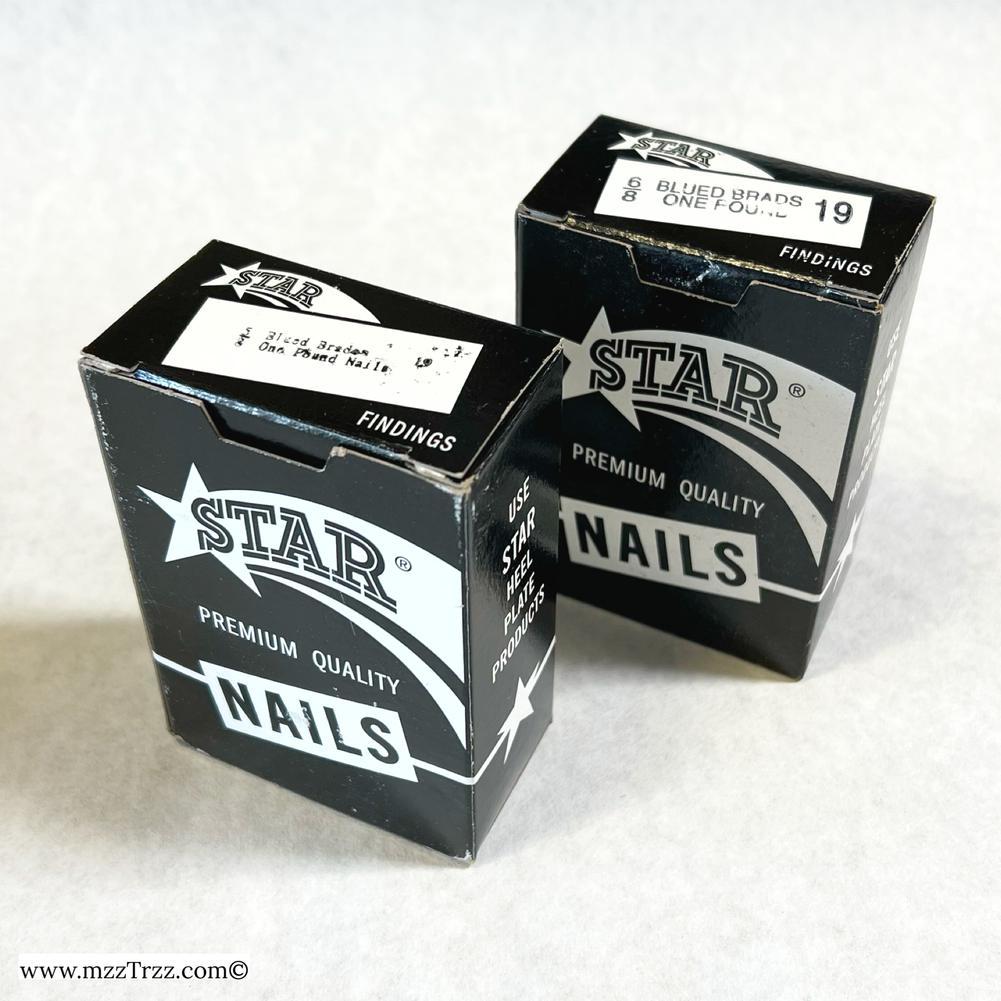 Shoemaking - Nails/Tacks - Top Lift Nail - Blued Wire