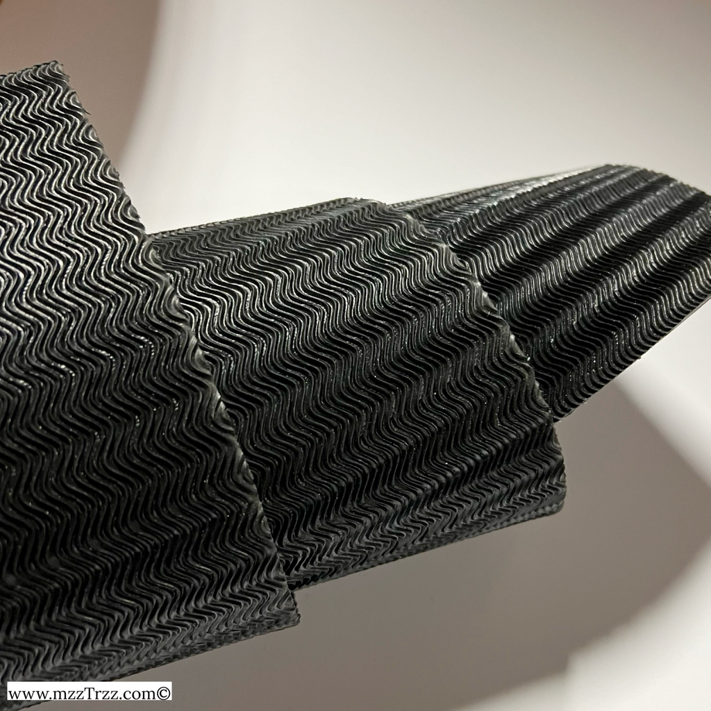 SolTech Wavy Rib Black Outsole Sheet
