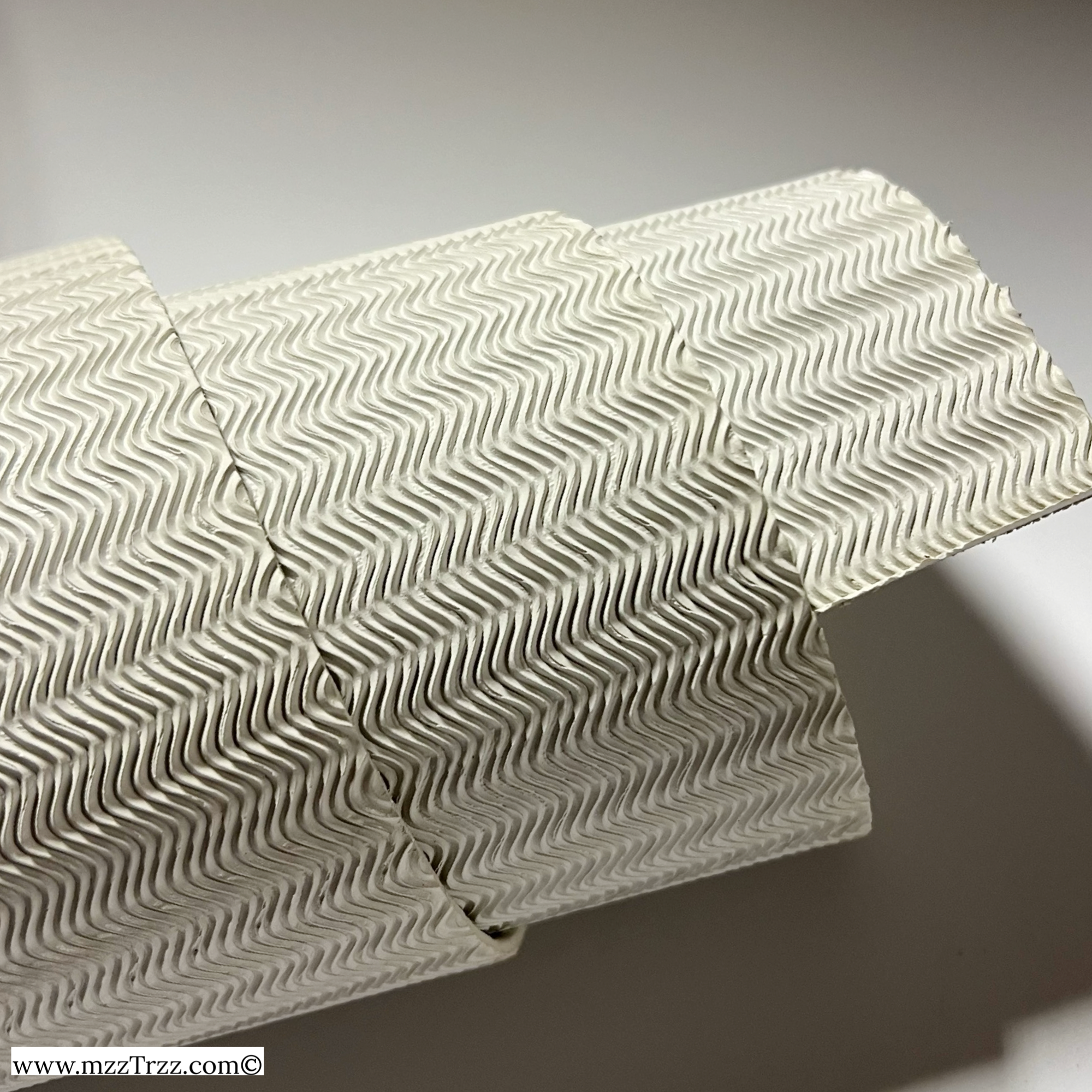 SolTech Wavy Rib White Outsole Sheet