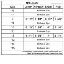 Load image into Gallery viewer, Shoemaking - Vibram - Sole - 109 Logger
