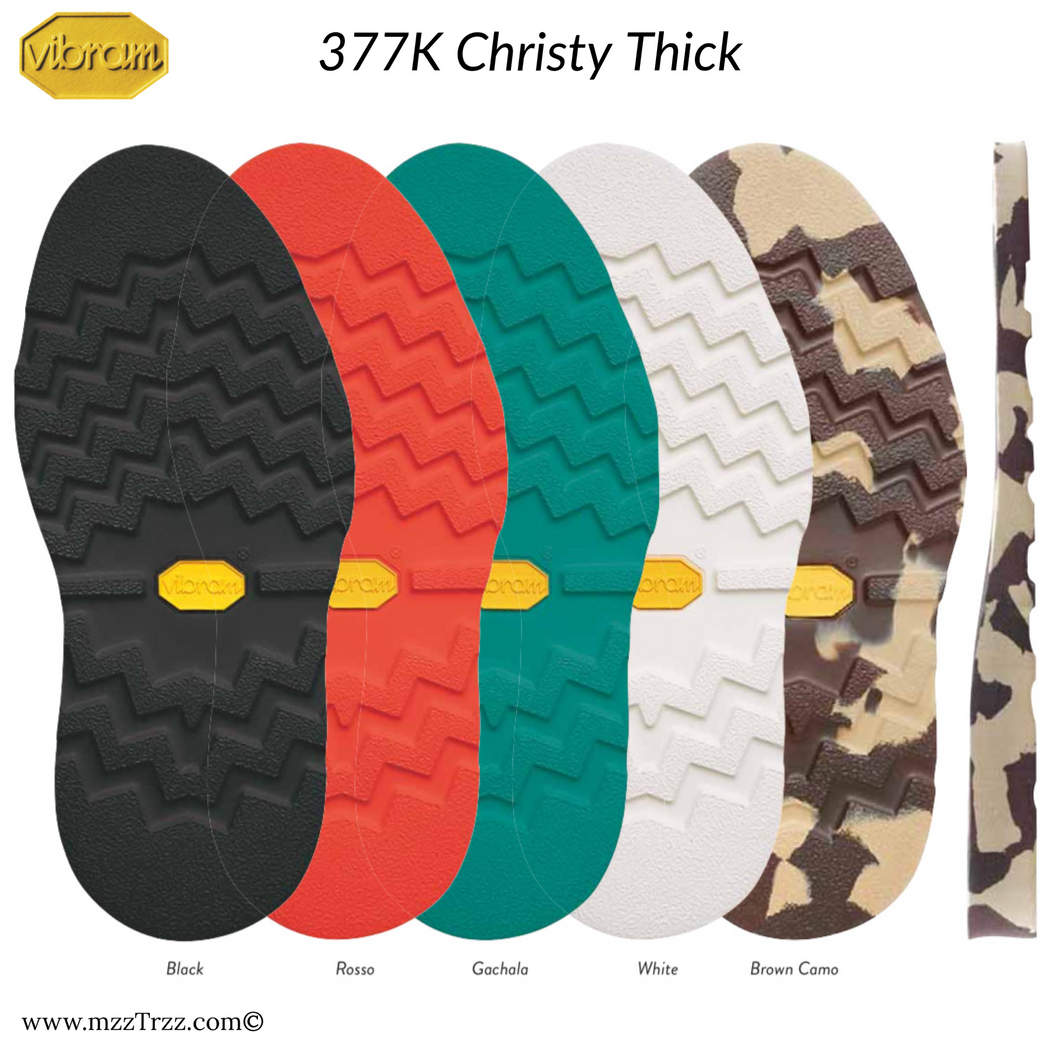 Vibram 377K Christy Thick All Colors