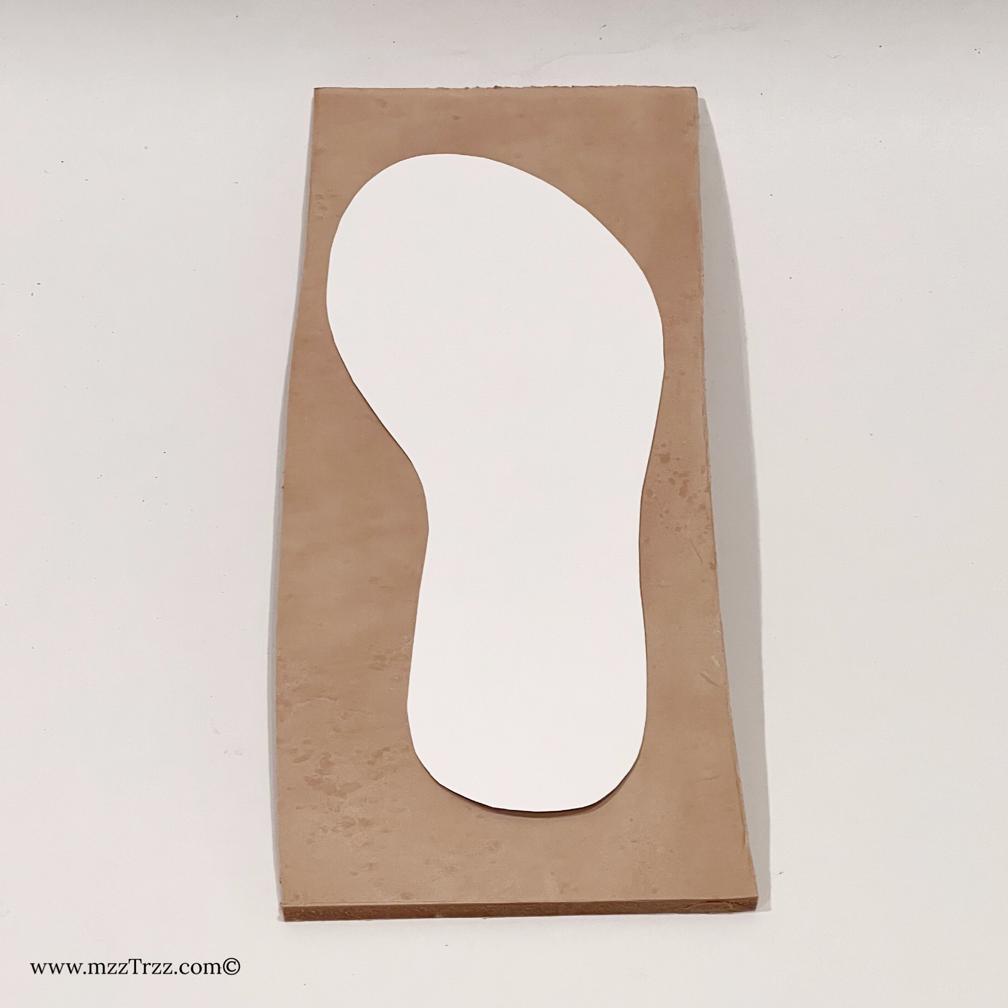 Shoemaking - Sole - Full Sole Bend - 100% Leather - 4.5" x 12"