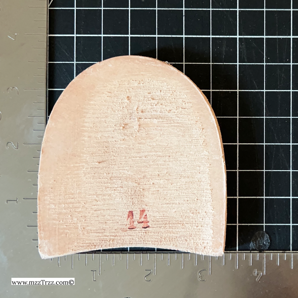 Shoemaking - Heels - Veg Tan Stacked - 3/8” - All Sizes