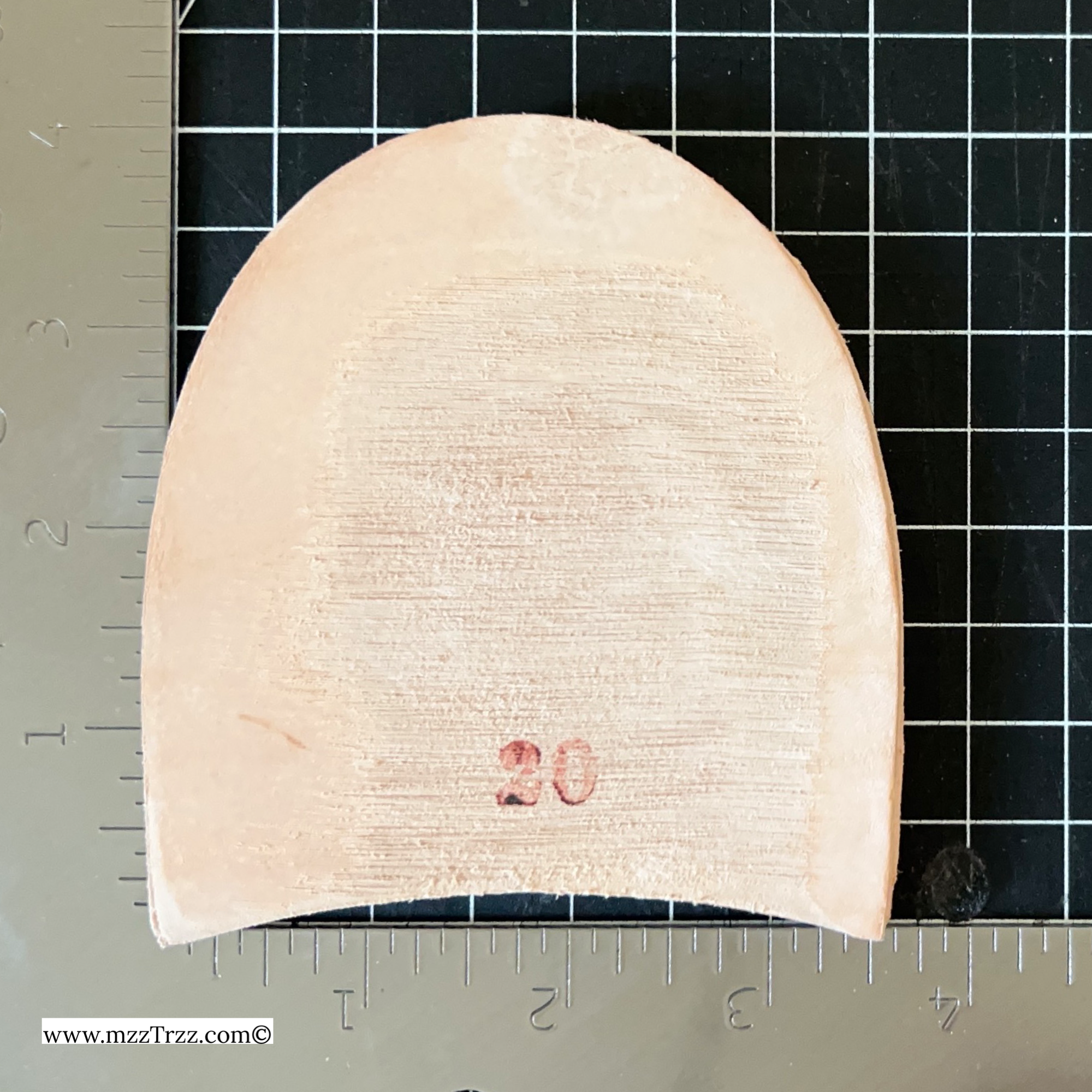 Shoemaking - Heels - Veg Tan Stacked - 3/8” - All Sizes