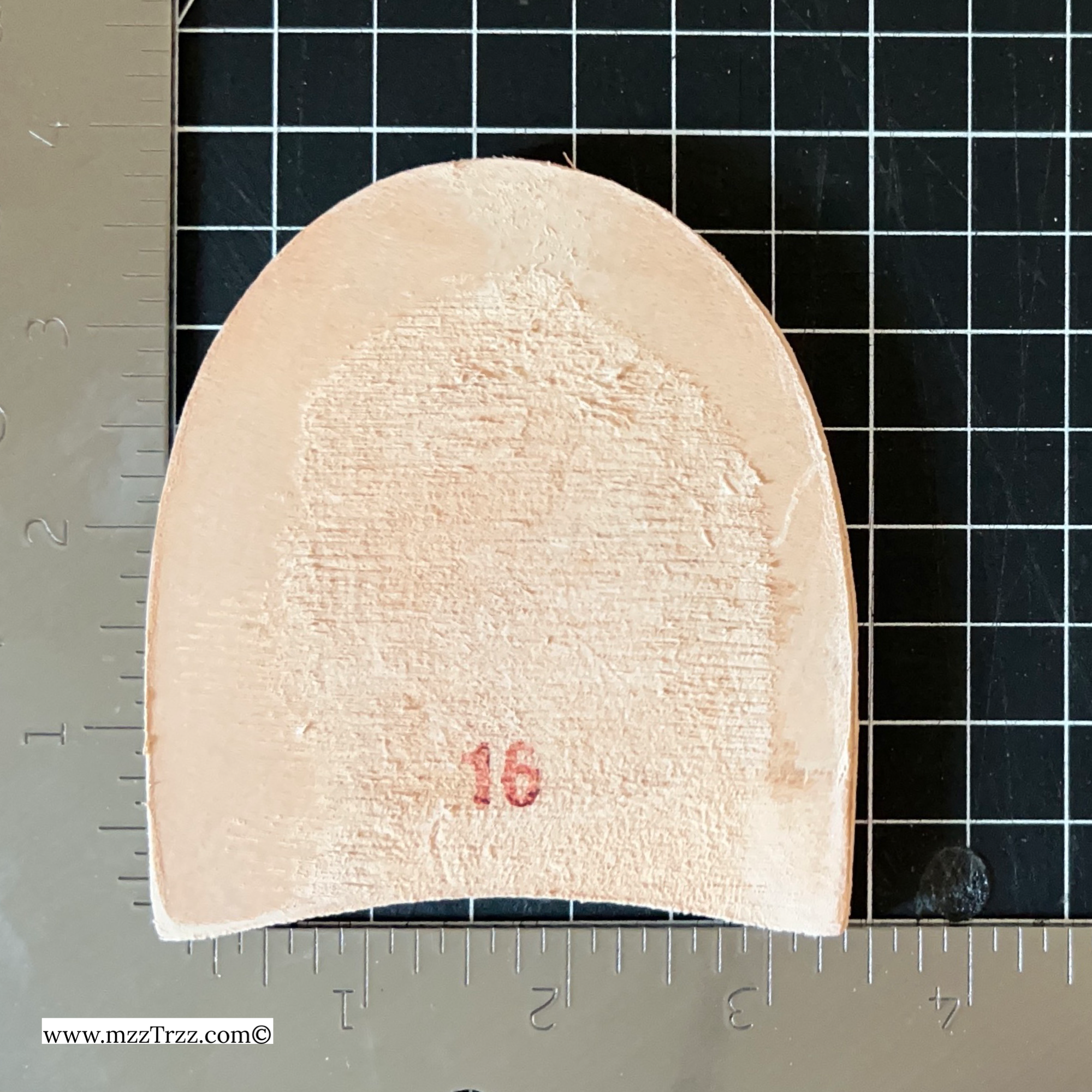 Shoemaking - Heels - Veg Tan Stacked - 3/8” - All Sizes