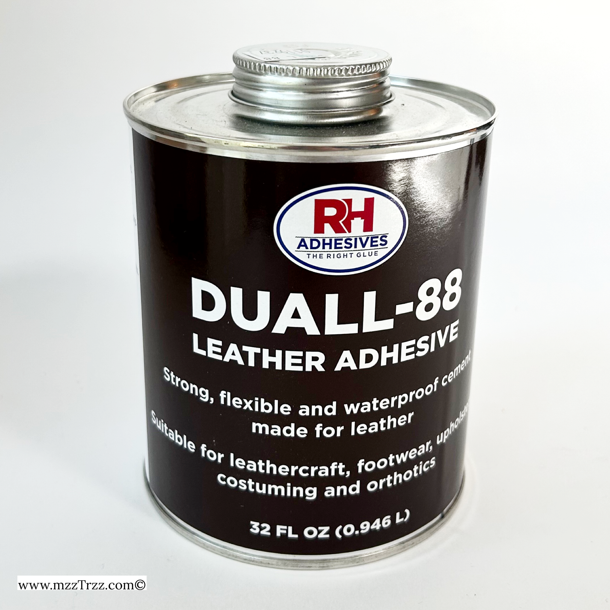 All Makes All Models Parts, K17002A, Duall-88 Leather Adhesive, Leather Upholstery  Glue; 4 Ounce Can; With Brush