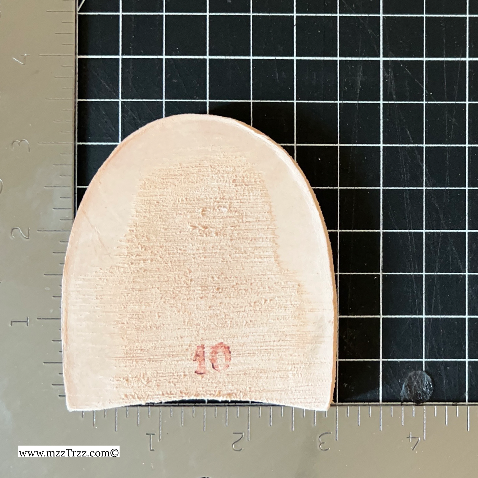 Shoemaking - Heels - Veg Tan Stacked - 3/8” - All Sizes