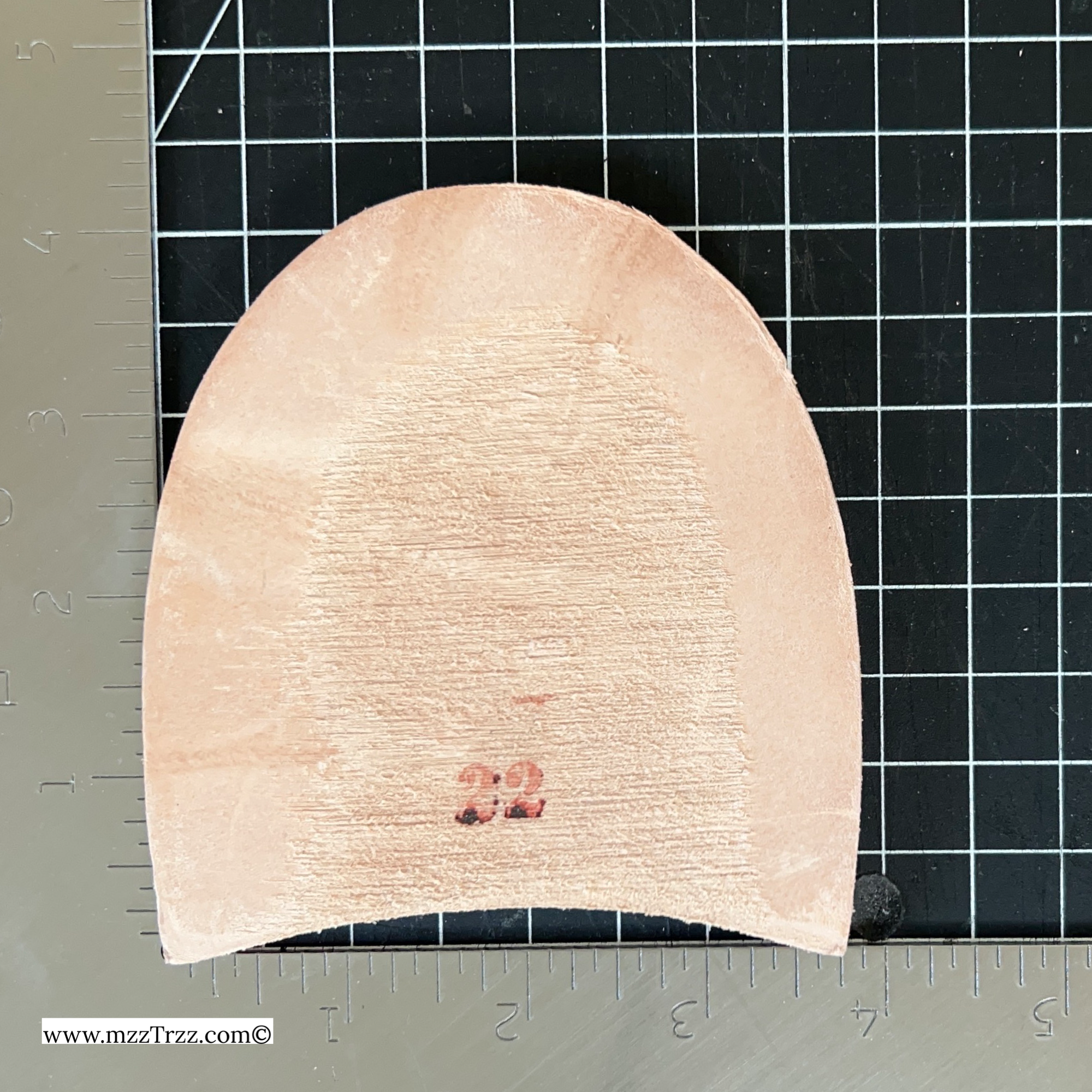 Shoemaking - Heels - Veg Tan Stacked - 3/8” - All Sizes