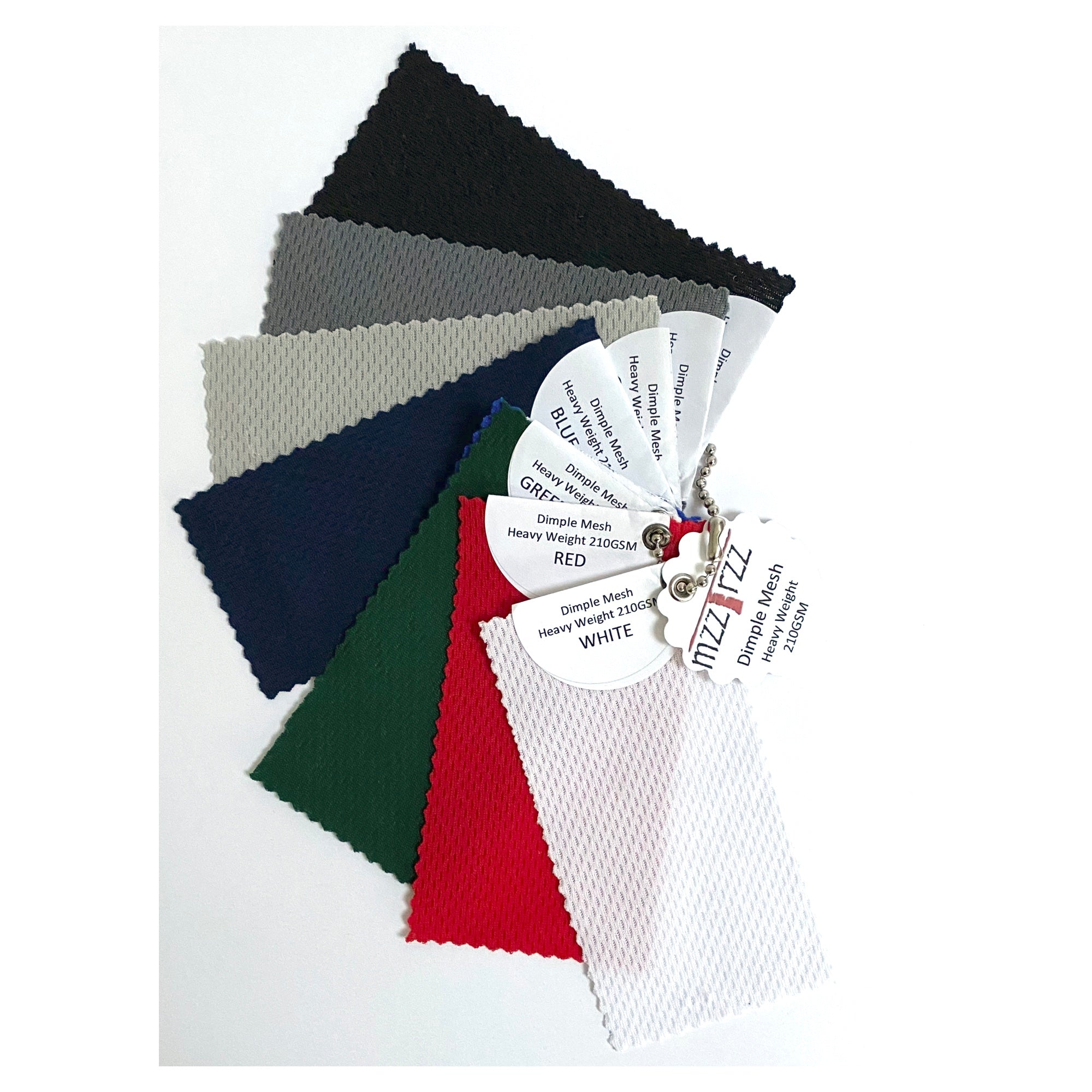 Material - Dimple Mesh Heavy Weight - Swatch Card