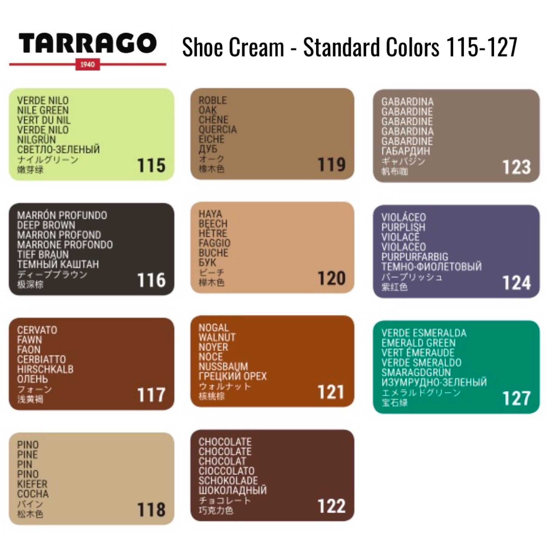 Tarrago shoe cream colors on sale