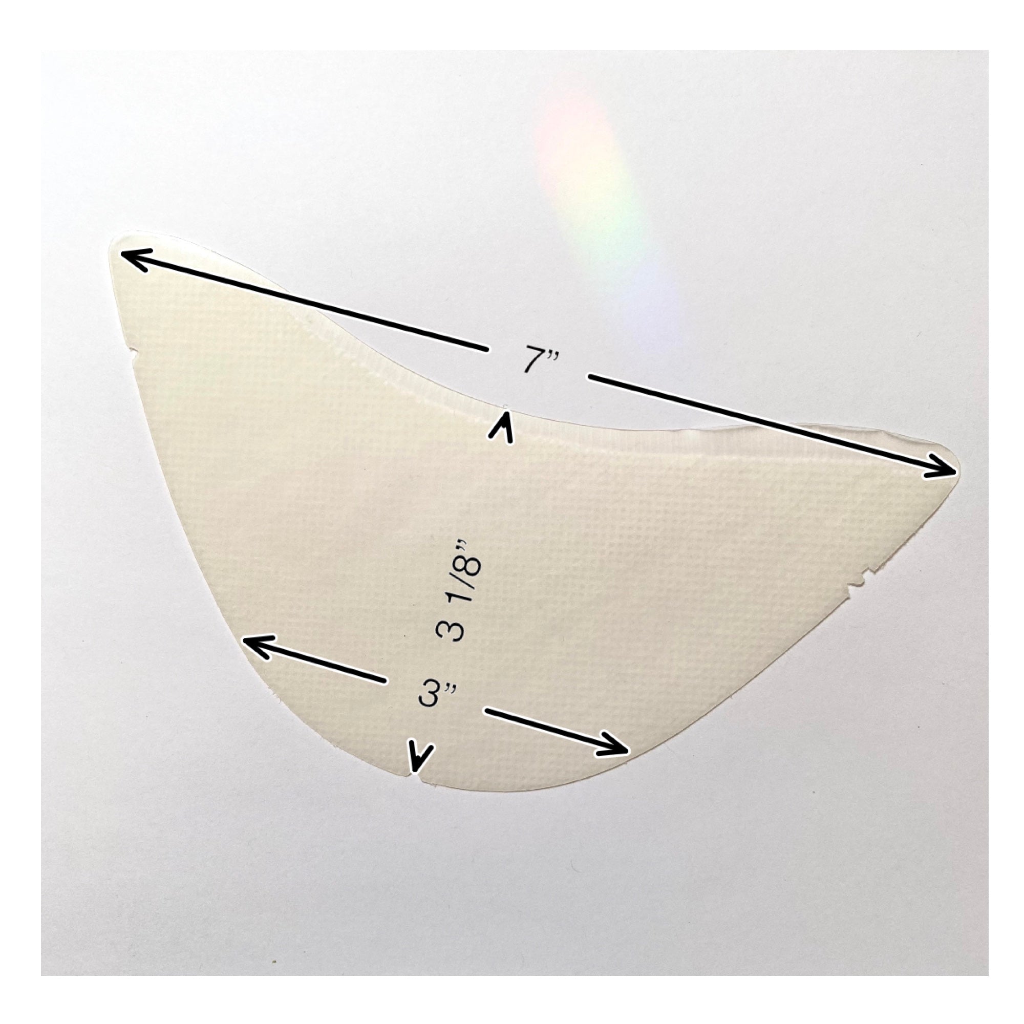 Shoemaking - Texon - Stiffener - Toe Puff- X8R-EPM5 - Cut & Skived