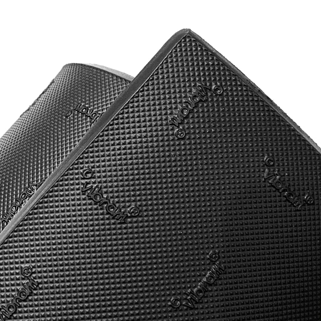 Shoemaking - Vibram - Sheet - Outsole - 8102 Crepe Pyramid - Black