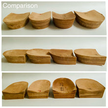 Load image into Gallery viewer, Shoemaking - Heels - Veg Tan Stacked - Cowboy
