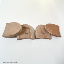 Load image into Gallery viewer, Shoemaking - Heels - Veg Tan Stacked - Montello
