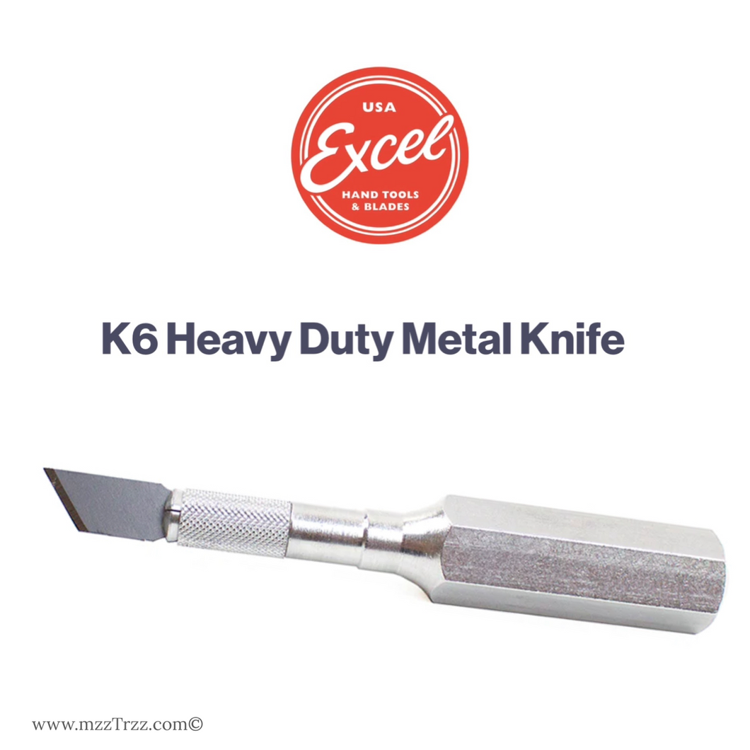 Tools - Excel Blades - K6 Heavy Duty Metal Knife