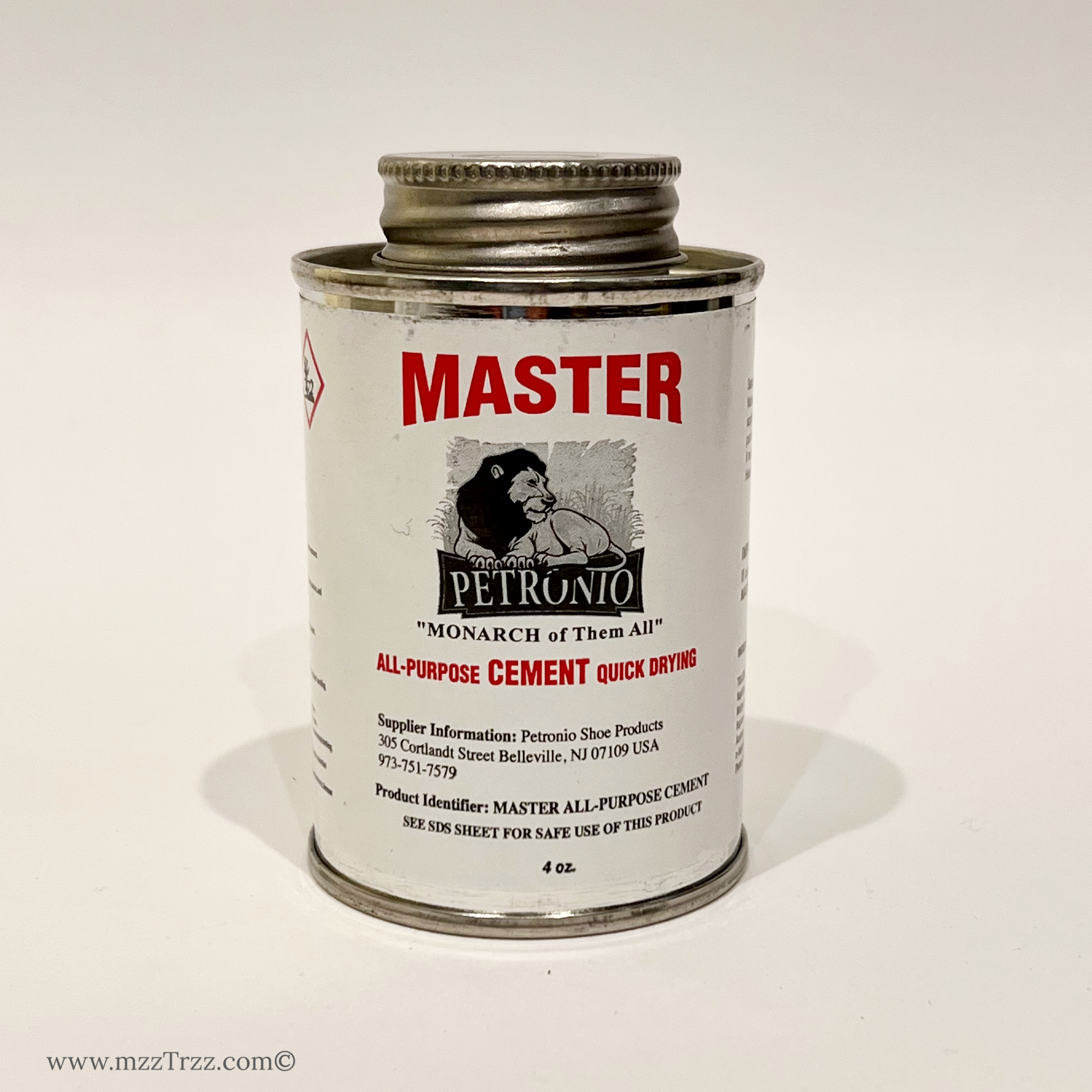 Master All Purpose Quick Drying Cement Shoe Repair Glue Quart/Gallon
