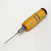 Load image into Gallery viewer, Tools - C.S. Osborne - Peg Awl Haft #143 + Jerk Needle #6
