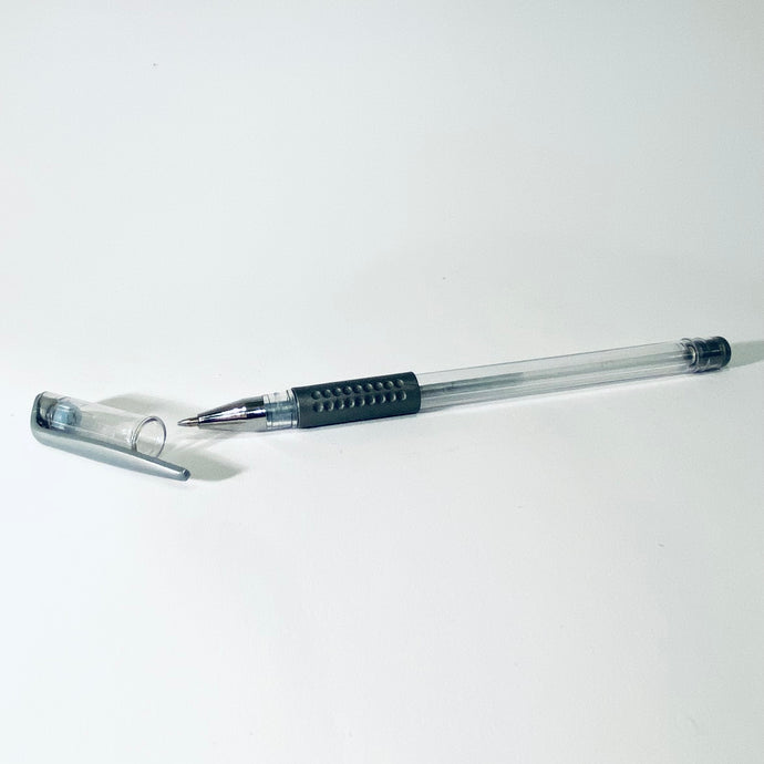 Pattern - Marking - Silver Leather Pen
