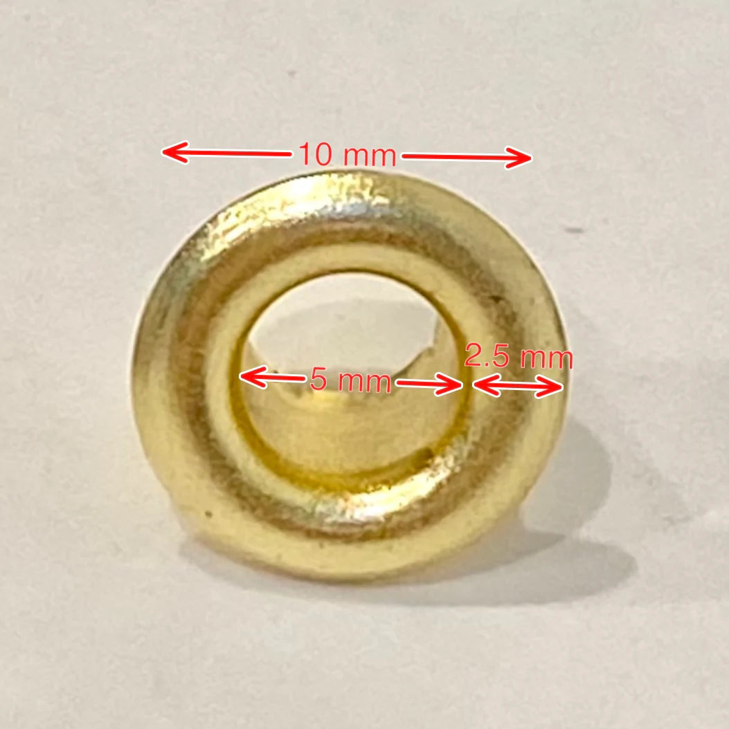 Shoemaking - Component - Eyelets - AA Scored - Plated Finishes