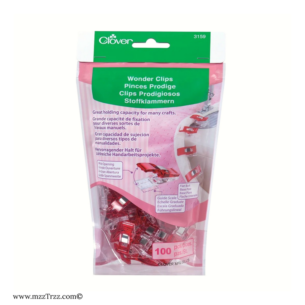 Pattern - Marking - Clover - Wonder Clips® - Red